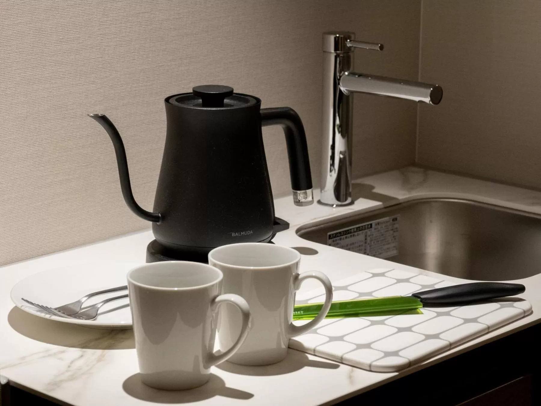 Coffee/tea facilities in Tokyu Stay Hakodate Asaichi Akarinoyu