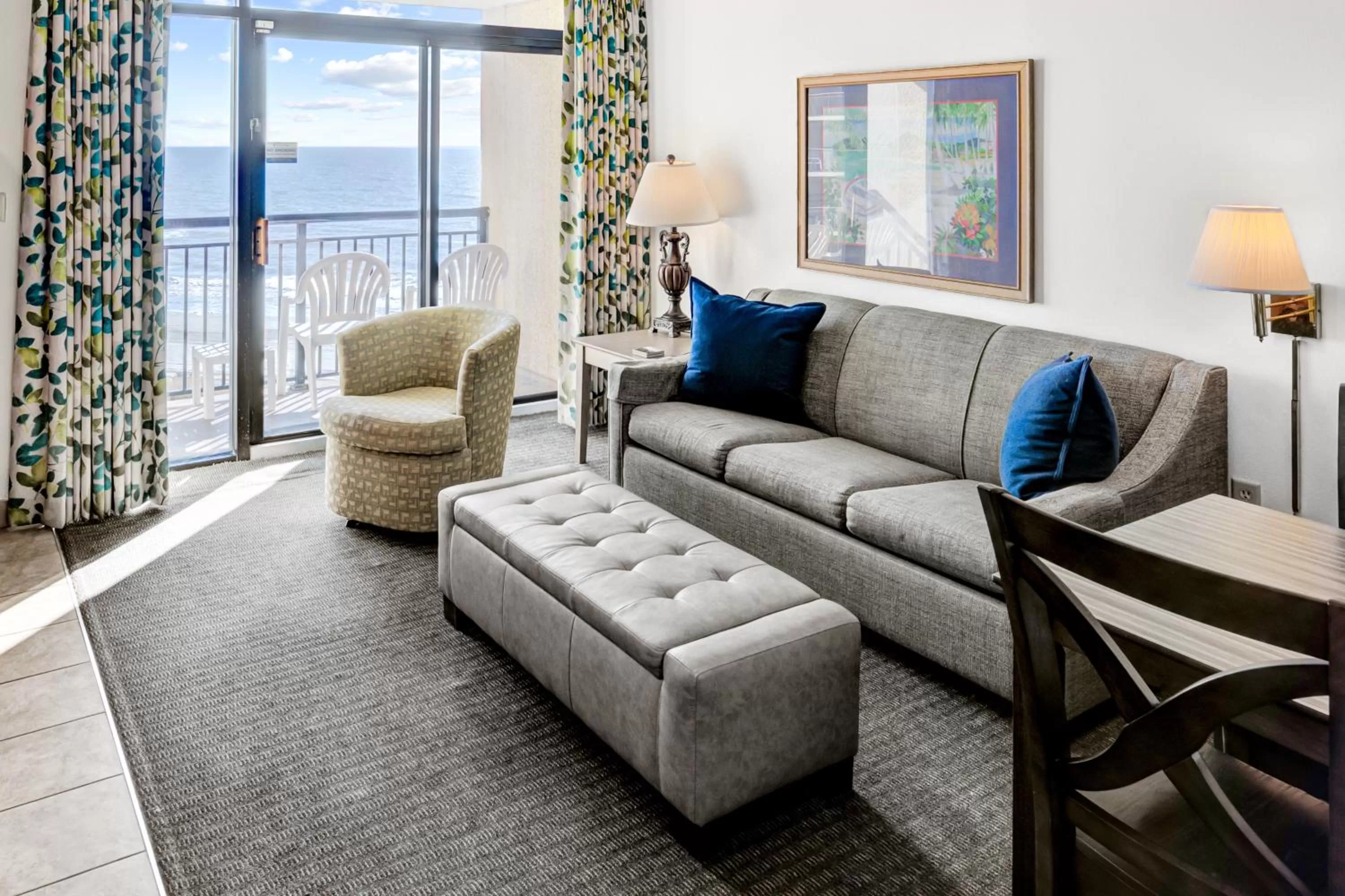 Seating Area in Beach Cove Bungalow