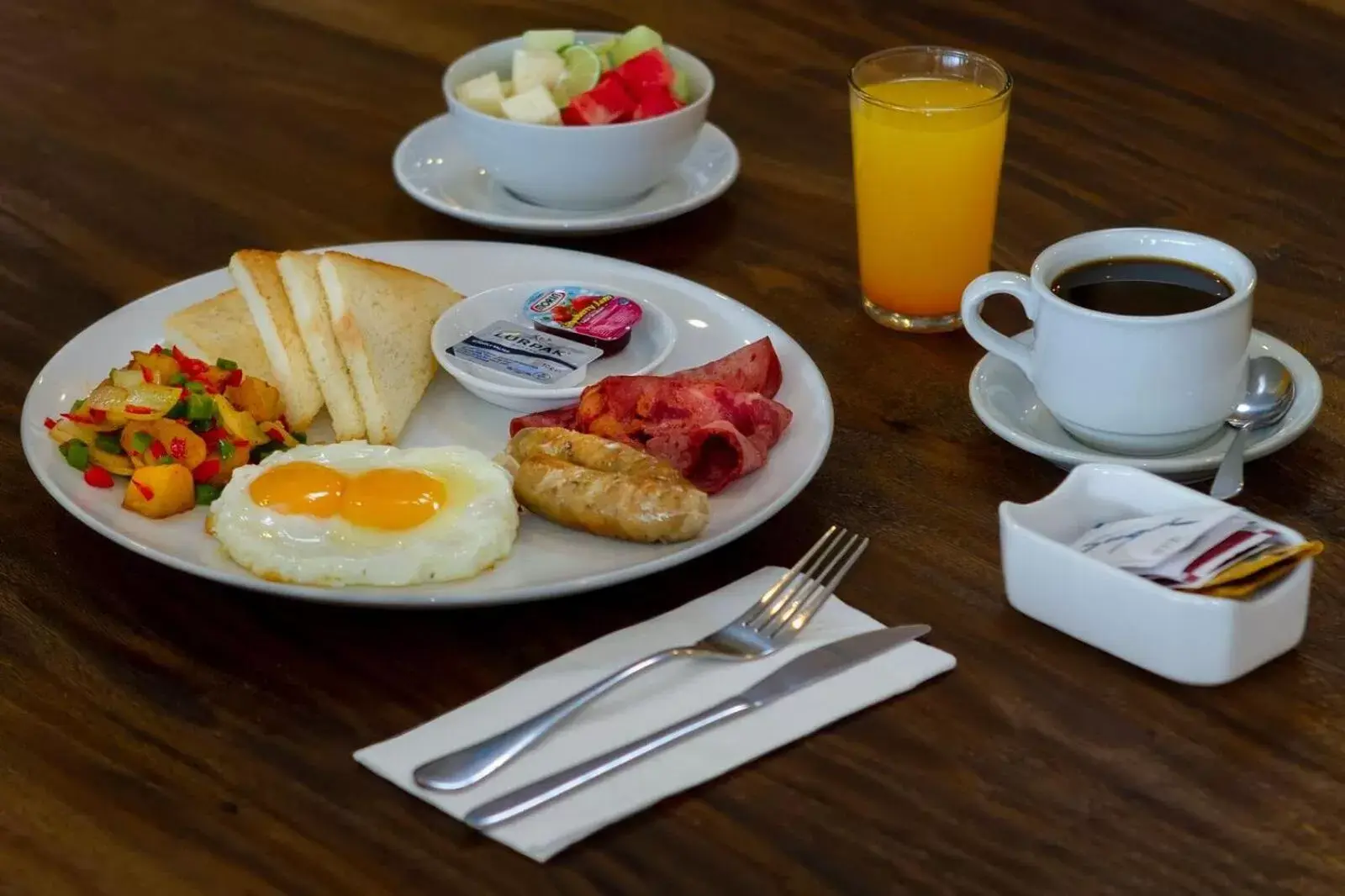 Breakfast in PrimeBiz Hotel Kuta
