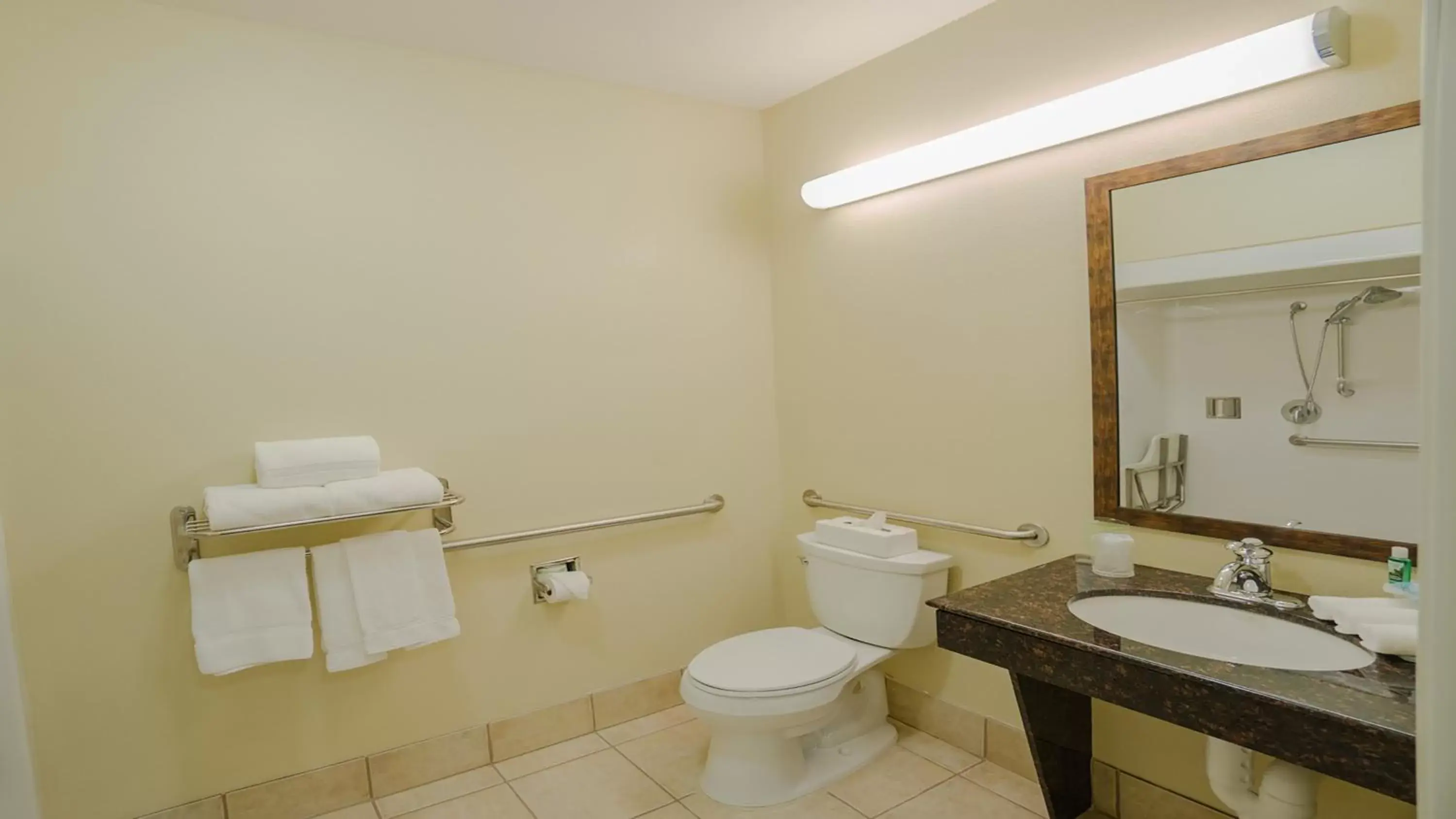 Photo of the whole room, Bathroom in Holiday Inn Express Hotel & Suites Pampa, an IHG Hotel