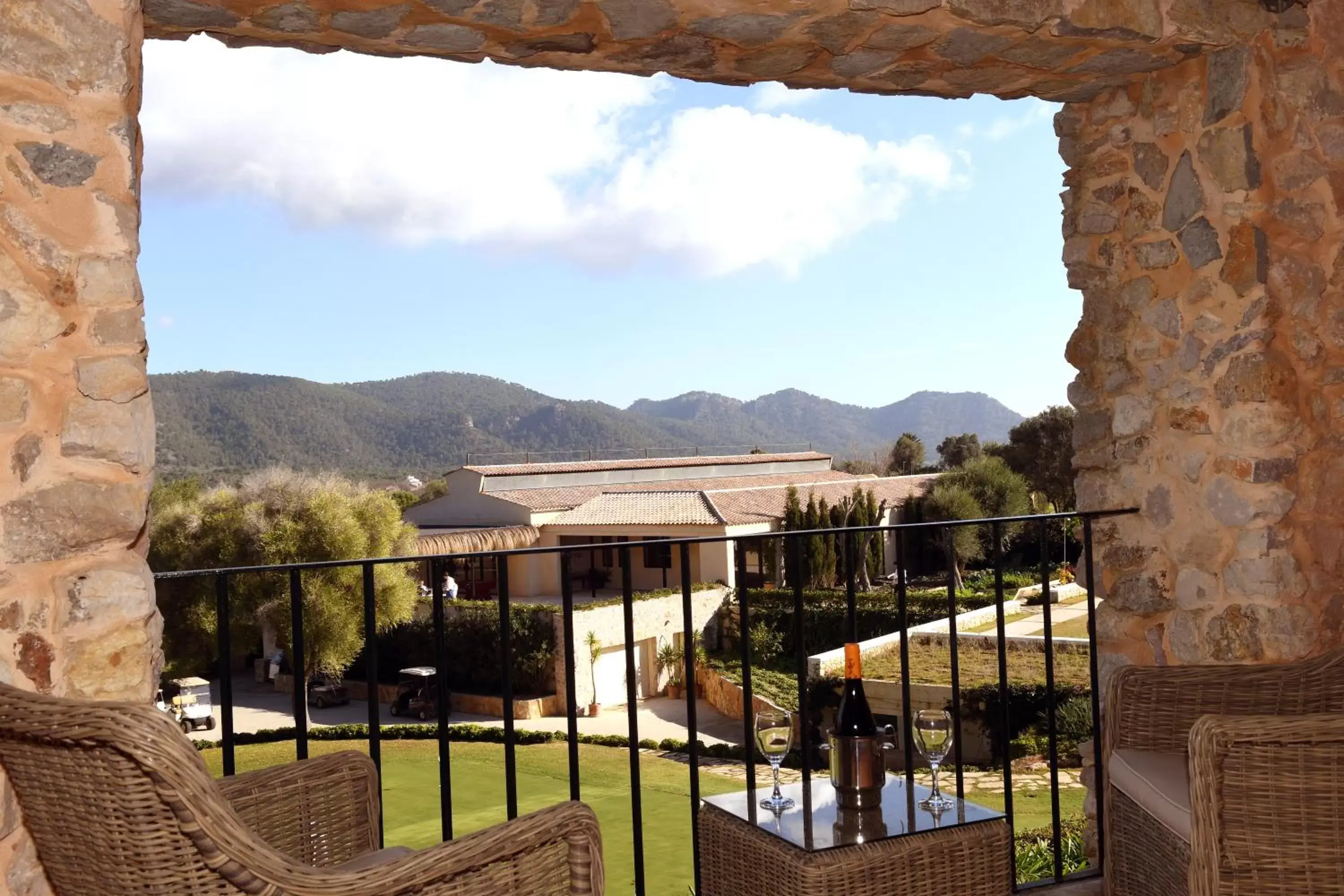 Balcony/Terrace, Mountain View in Pula Golf Resort