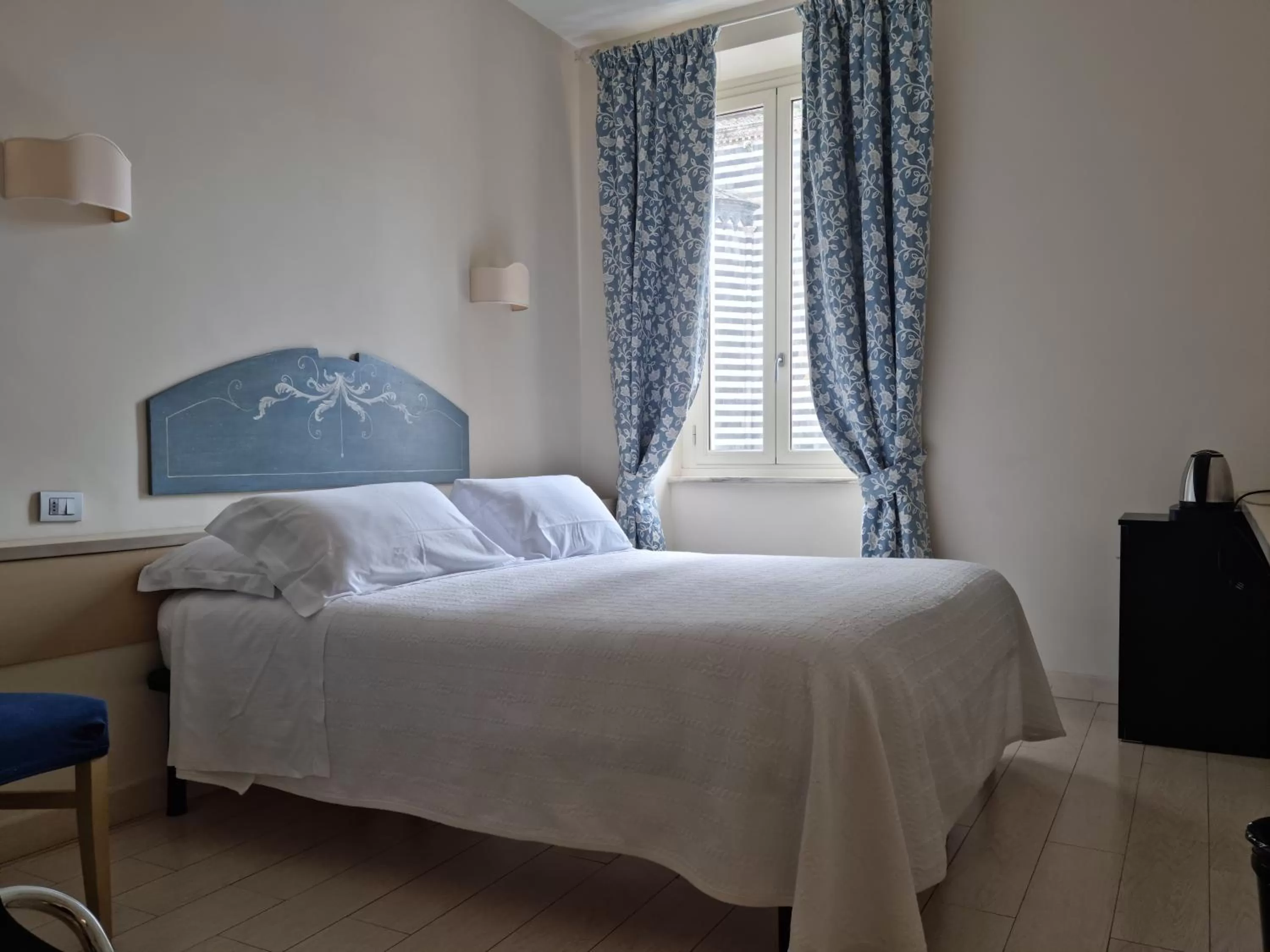 Bed in Hotel Virgilio