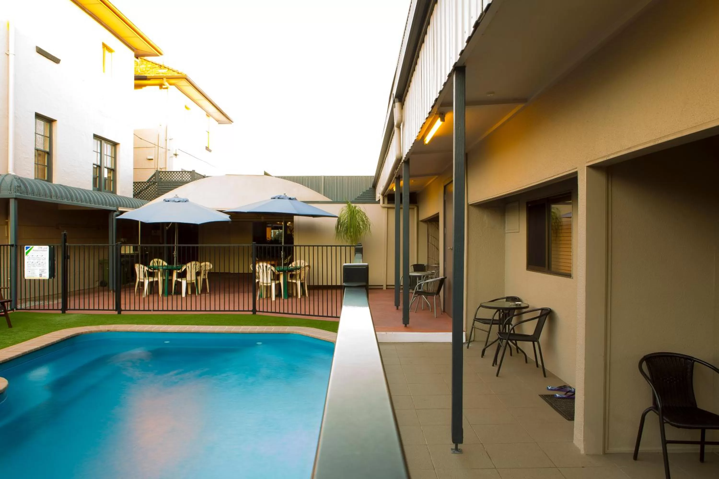 Swimming pool in Lismore City Motor Inn