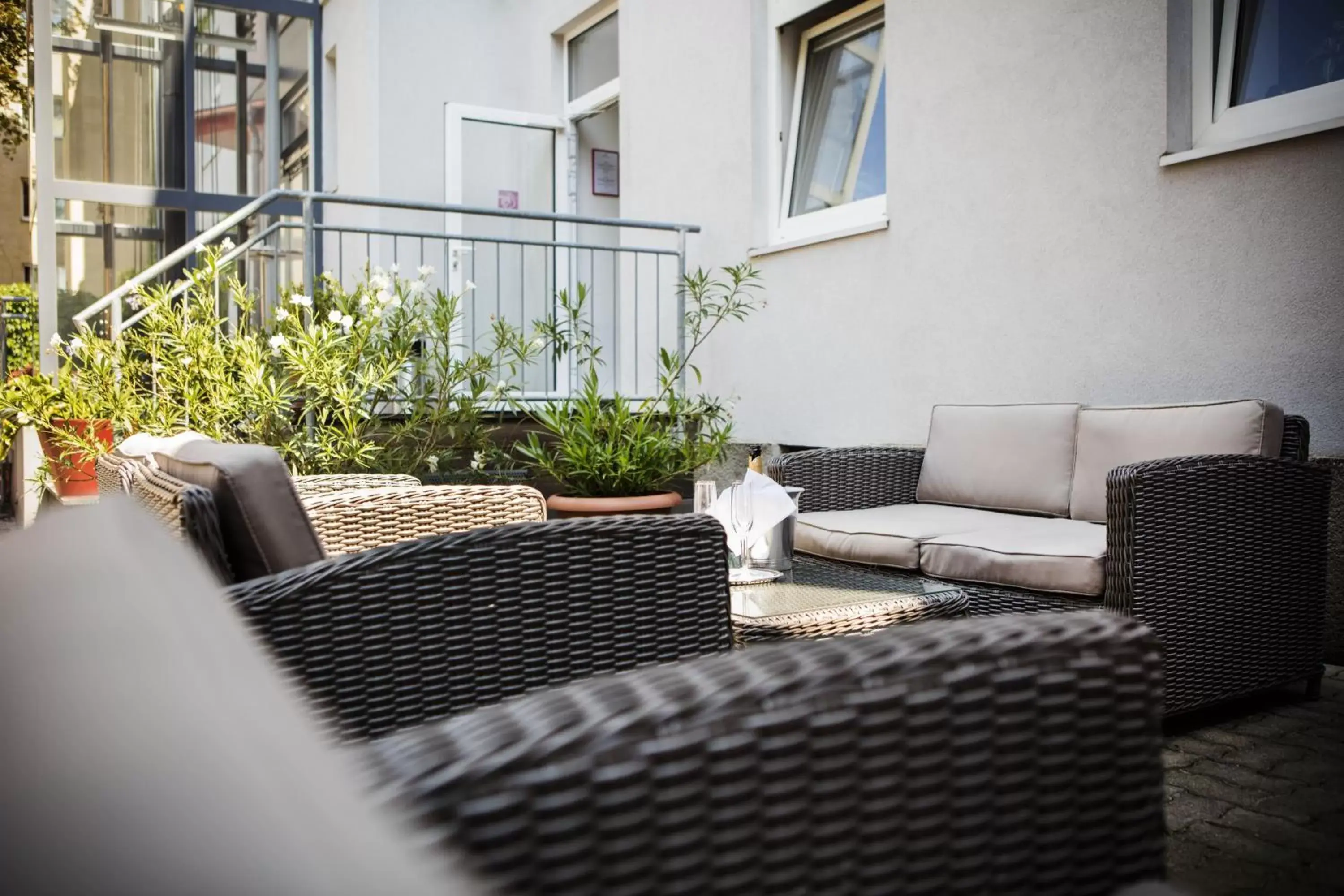 Patio, Seating Area in Hahn Hotel Vienna