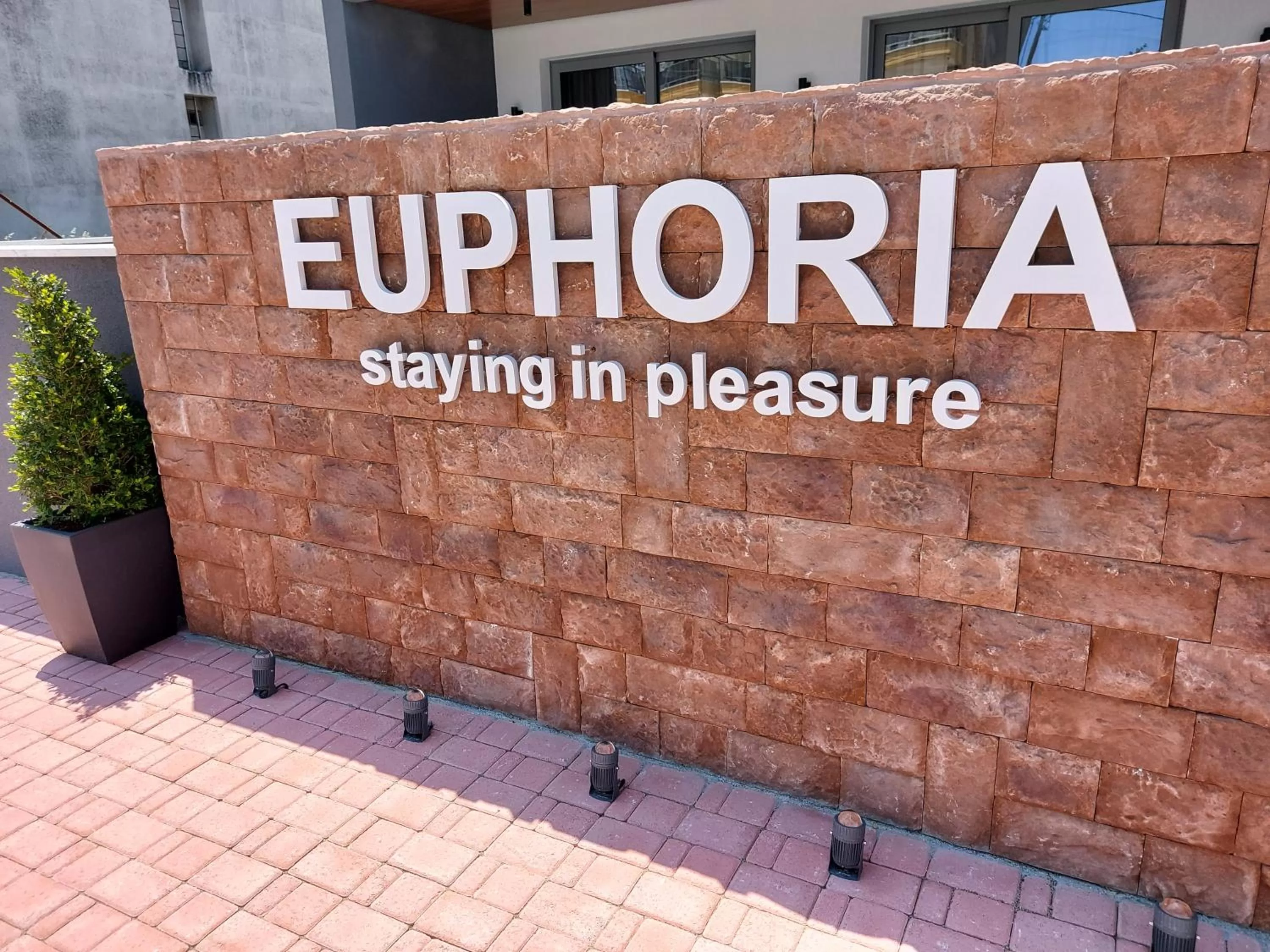 Facade/entrance in EUPHORIA ''Staying in Pleasure''