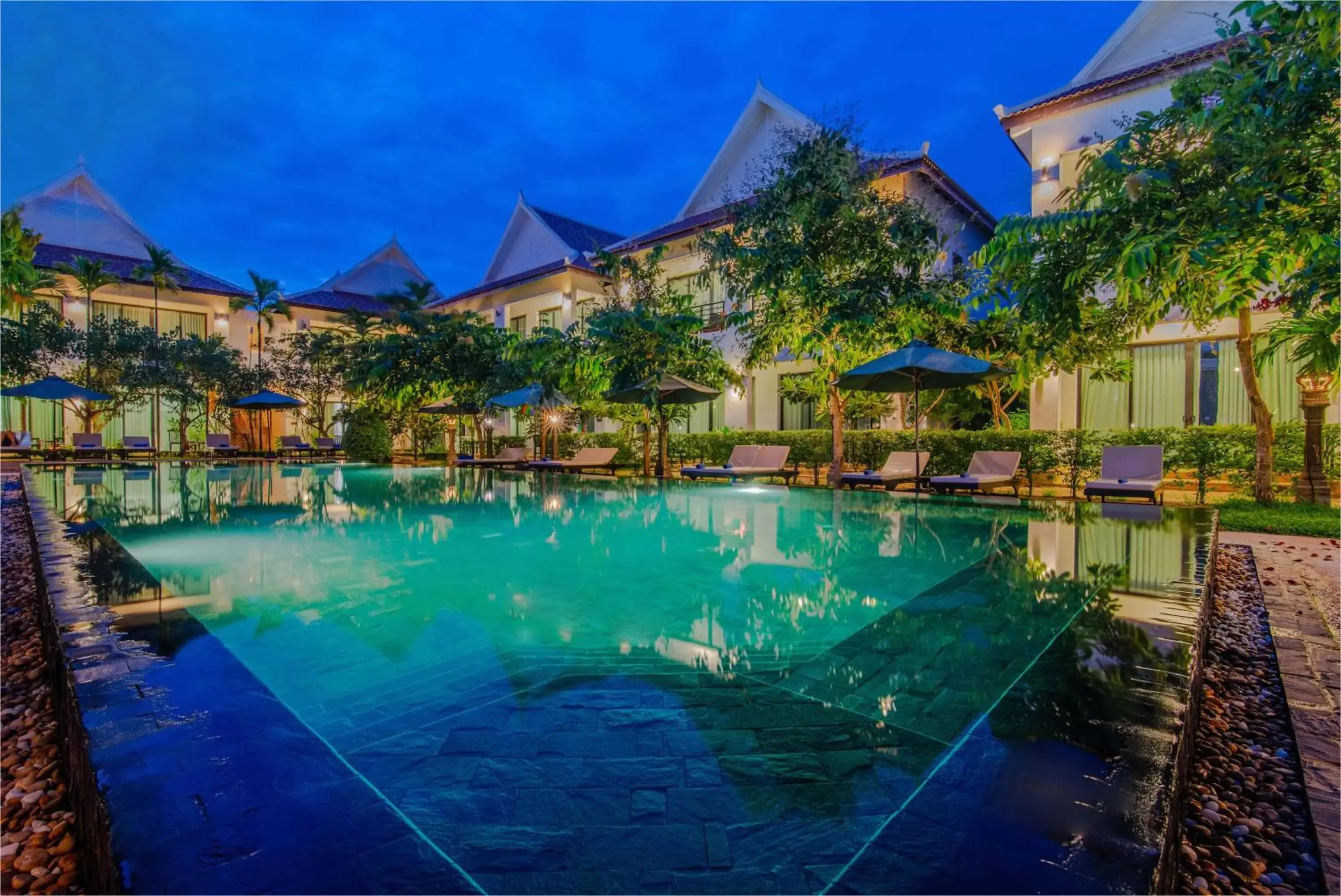 Swimming Pool in Tanei Angkor Resort and Spa