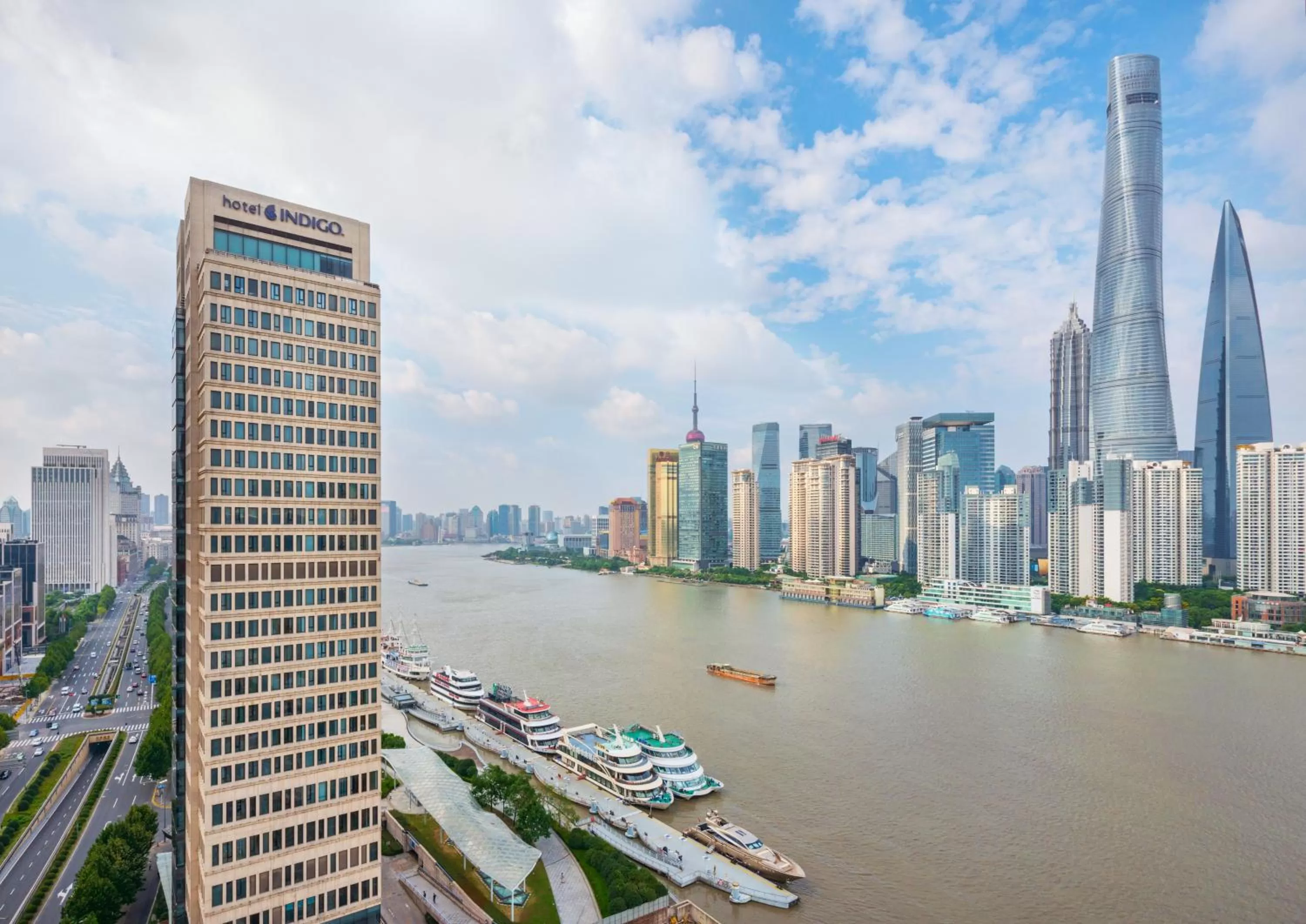 Property building in Hotel Indigo Shanghai On The Bund by IHG