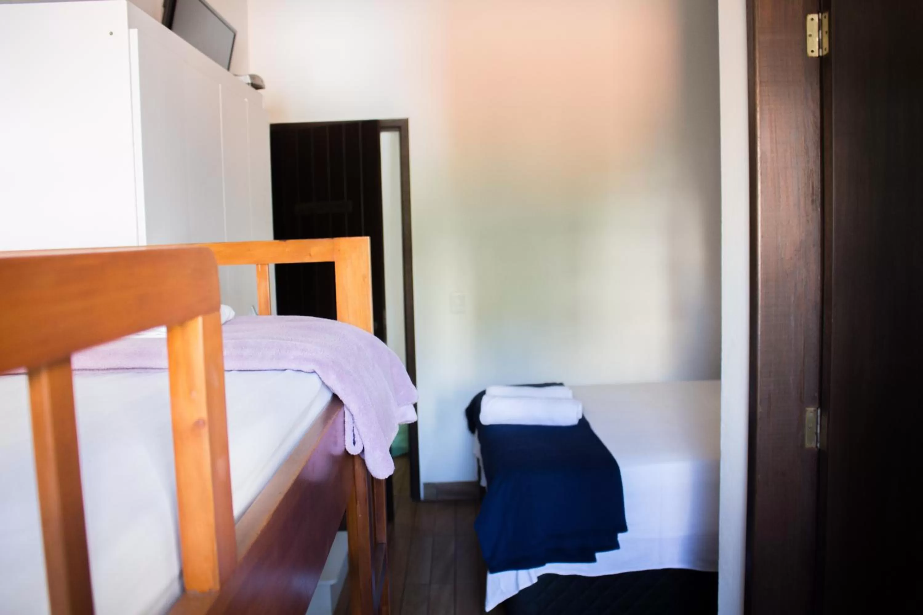 Bed in Beach House Floripa