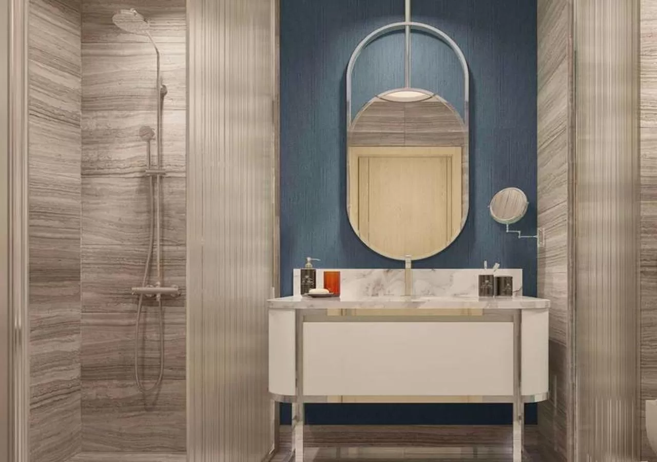 Bathroom in Rixos Water World Aktau - Theme Park Free Access