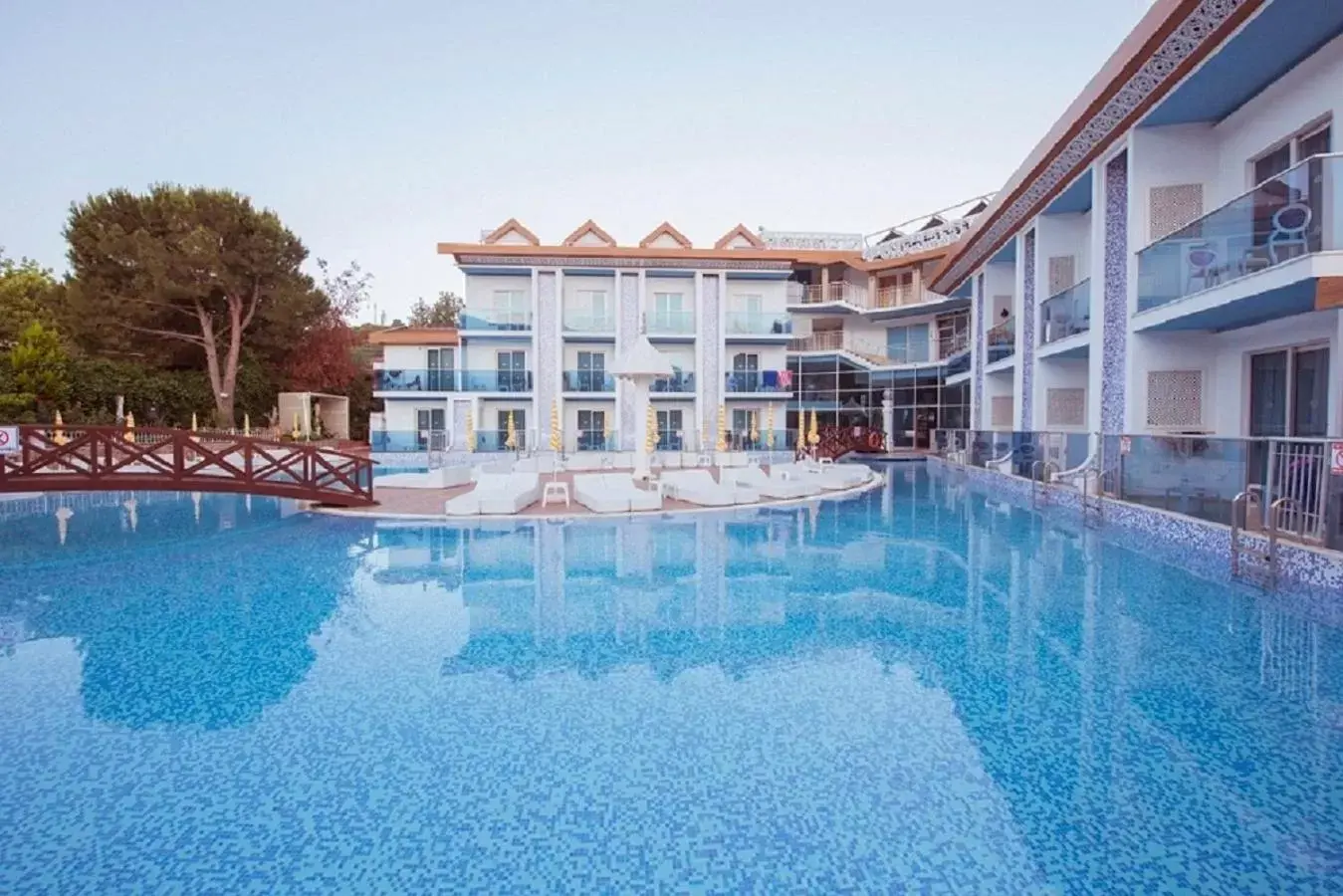 Swimming Pool in Ocean Blue High Class Hotel & SPA