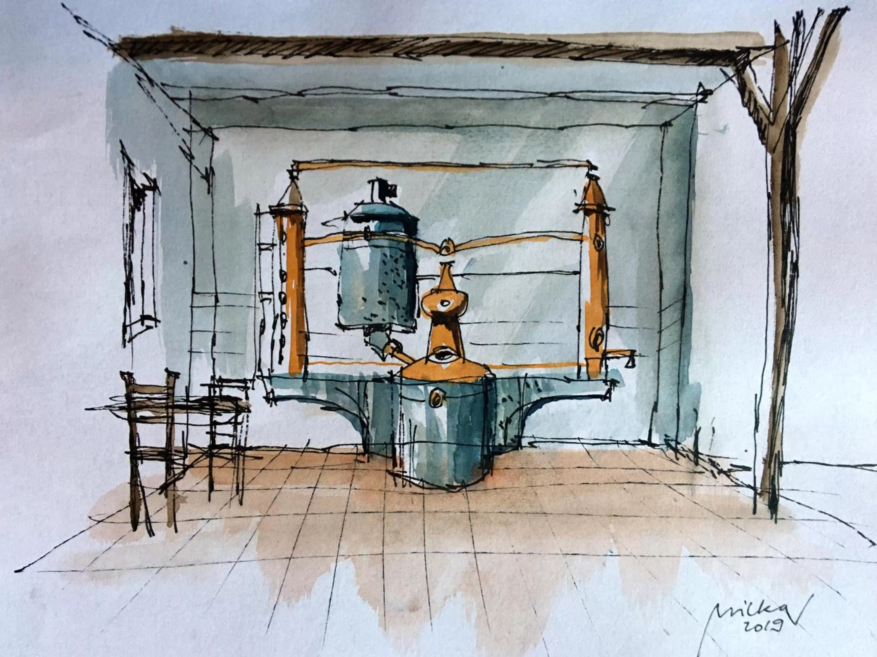 Off site in Hotel U Bílého koně