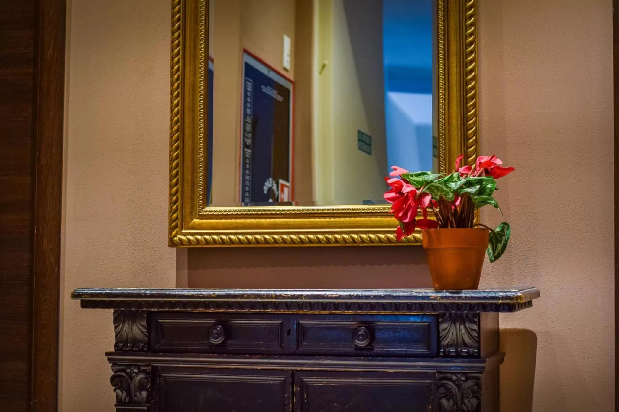 Decorative detail in Hotel Medici