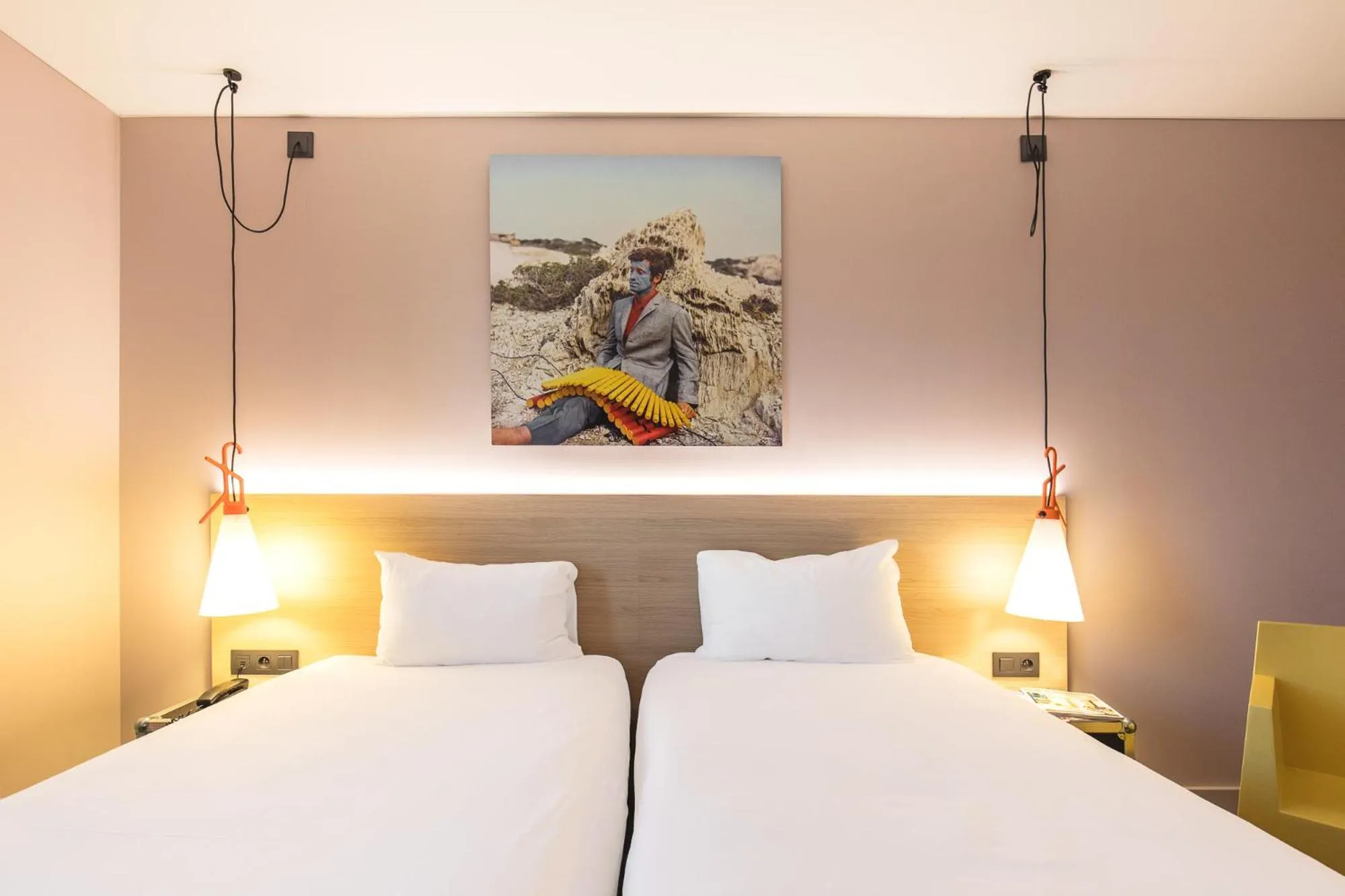 Bed in ibis Styles Lyon Centre Confluence