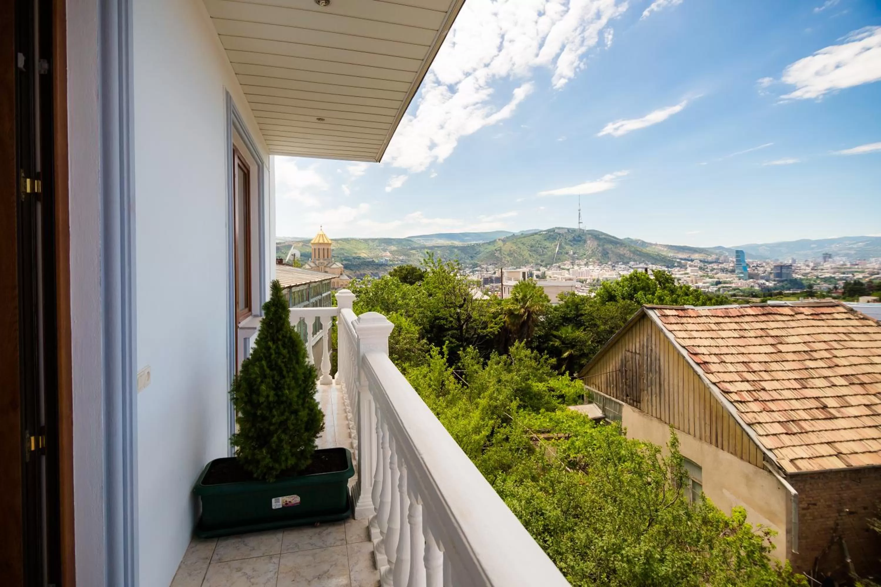 Day, Balcony/Terrace in Elia Palace Hotel