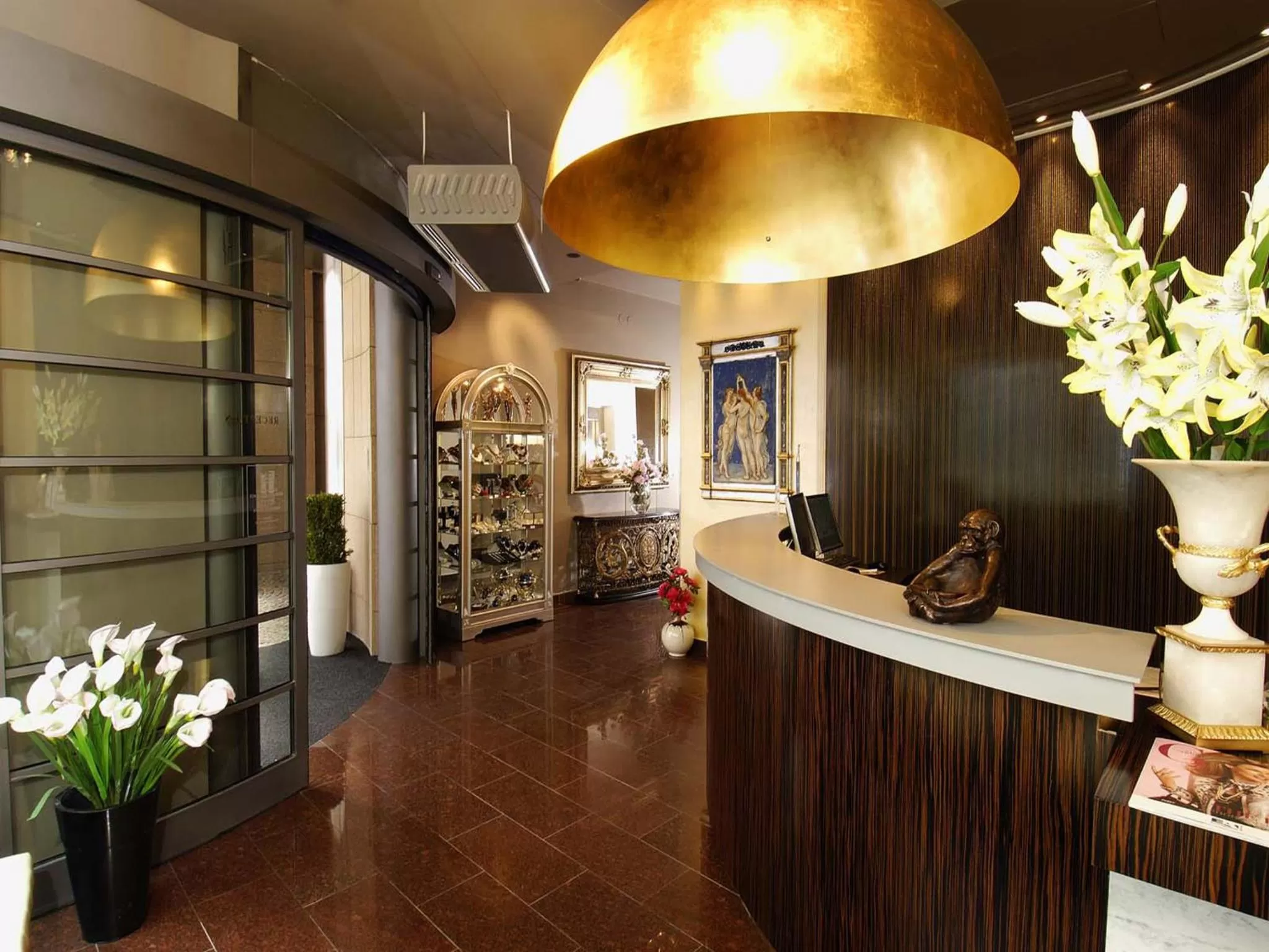 Lobby or reception in EA Hotel Crystal Palace