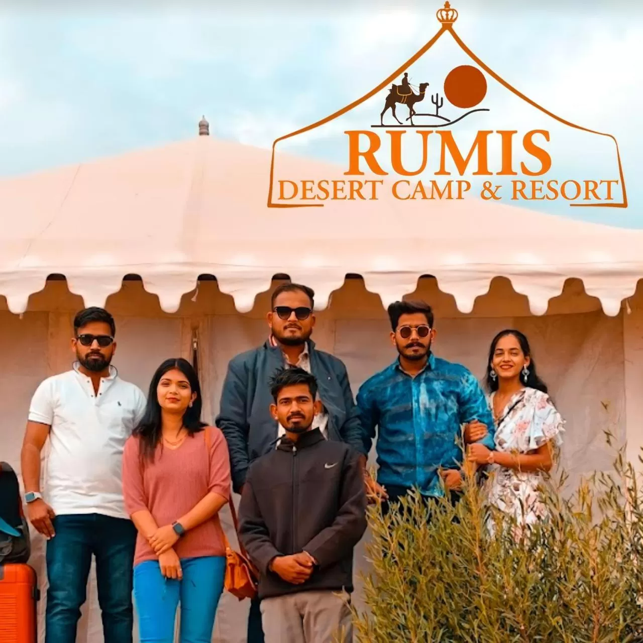 Property building in Rumis Desert Camp and Resort