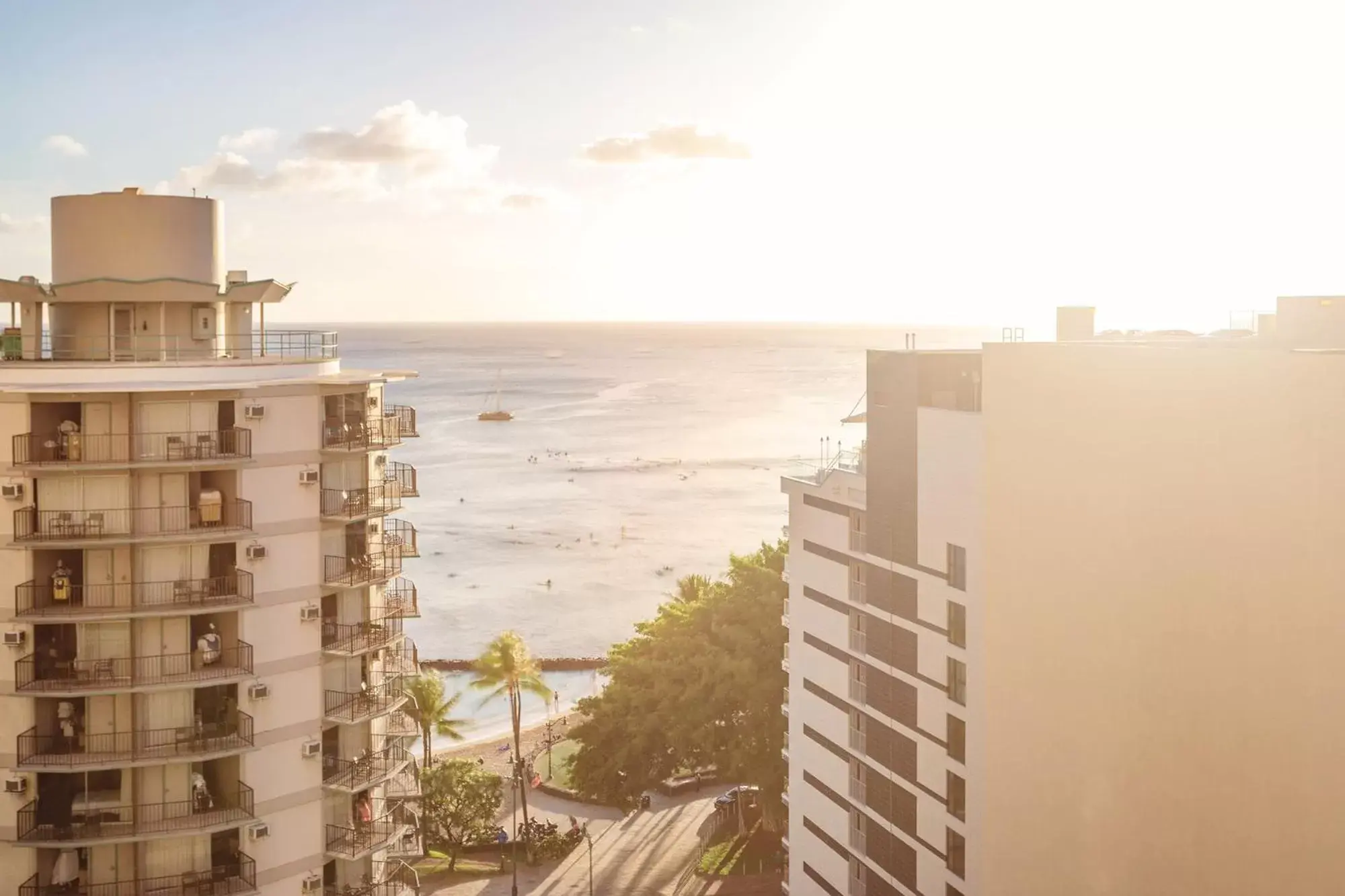 Sea view in Waikiki Resort Hotel