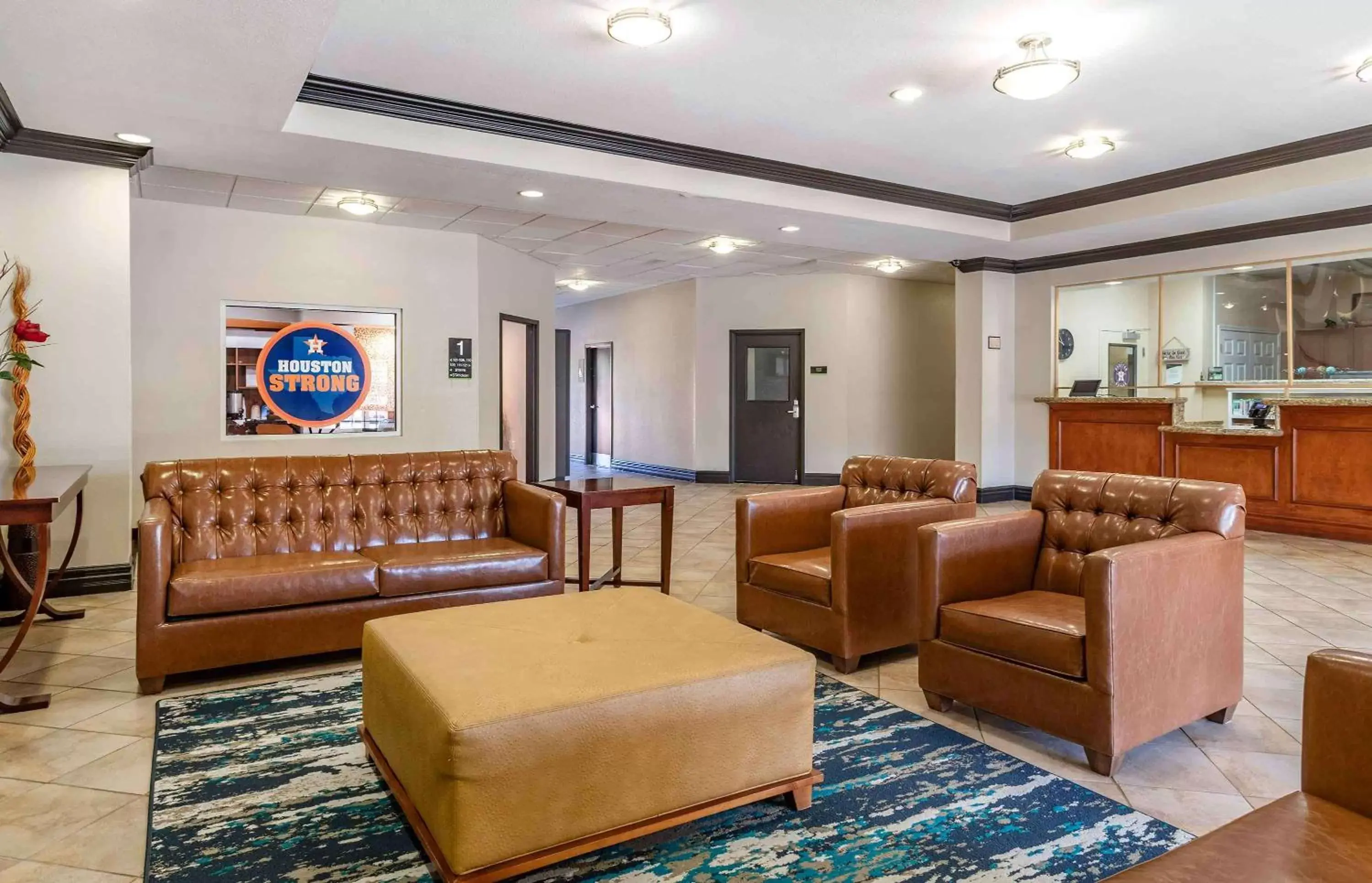 Lobby or reception, Seating Area in Extended Stay America Suites - Houston - Kingwood