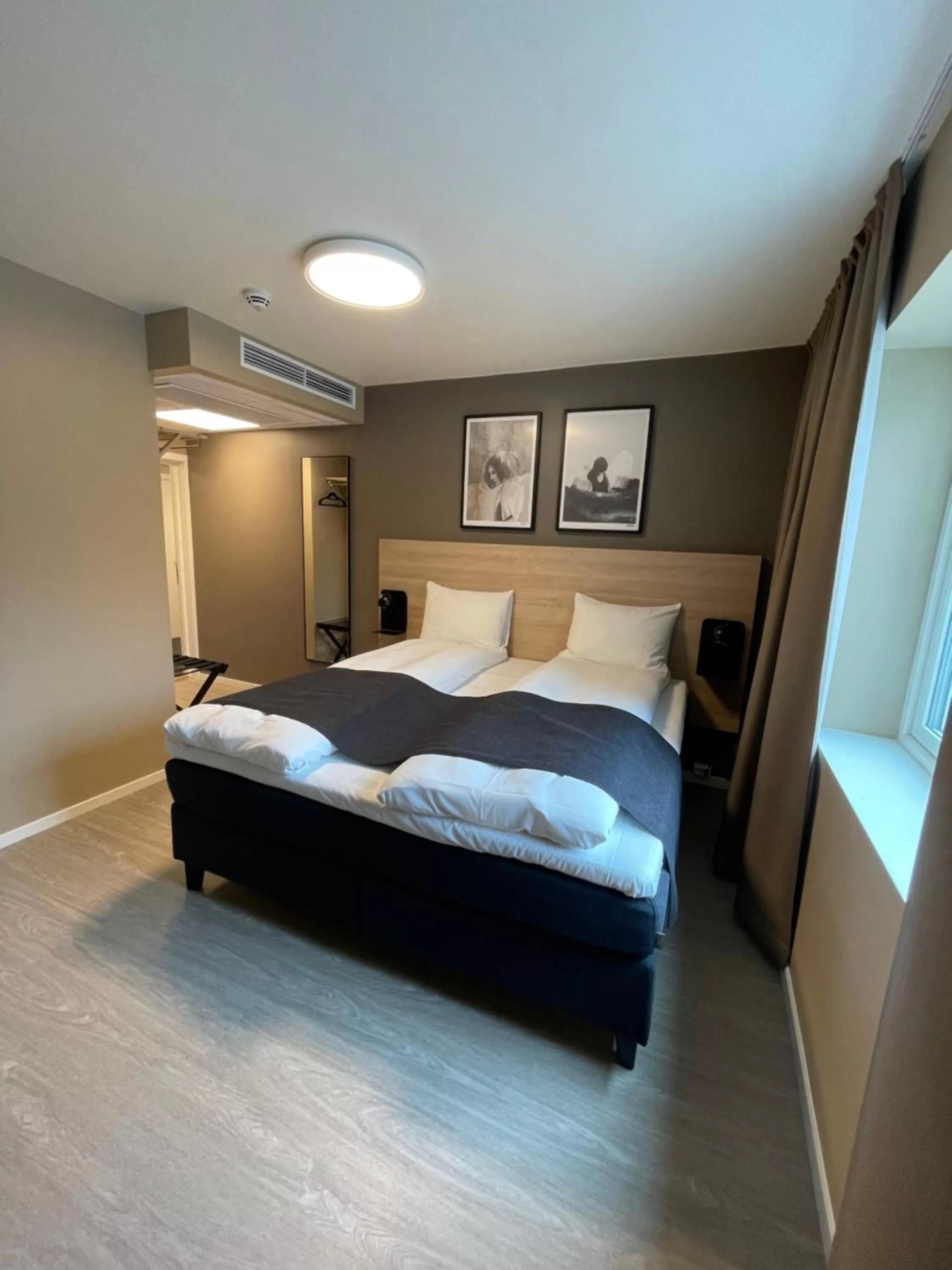 Bed in Mosjøen Hotel