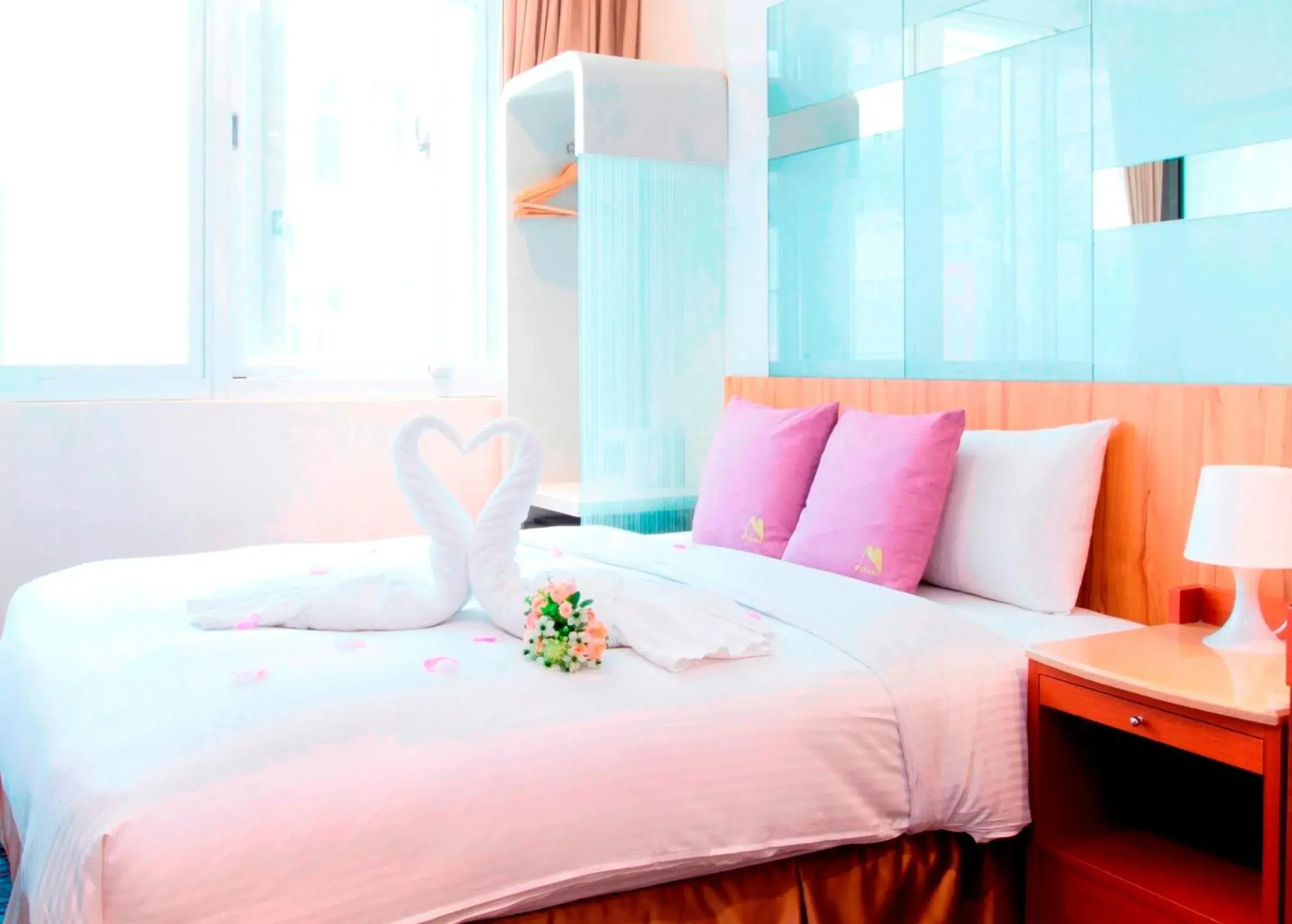 Bed in Muzik Hotel - Ximending Xining Branch