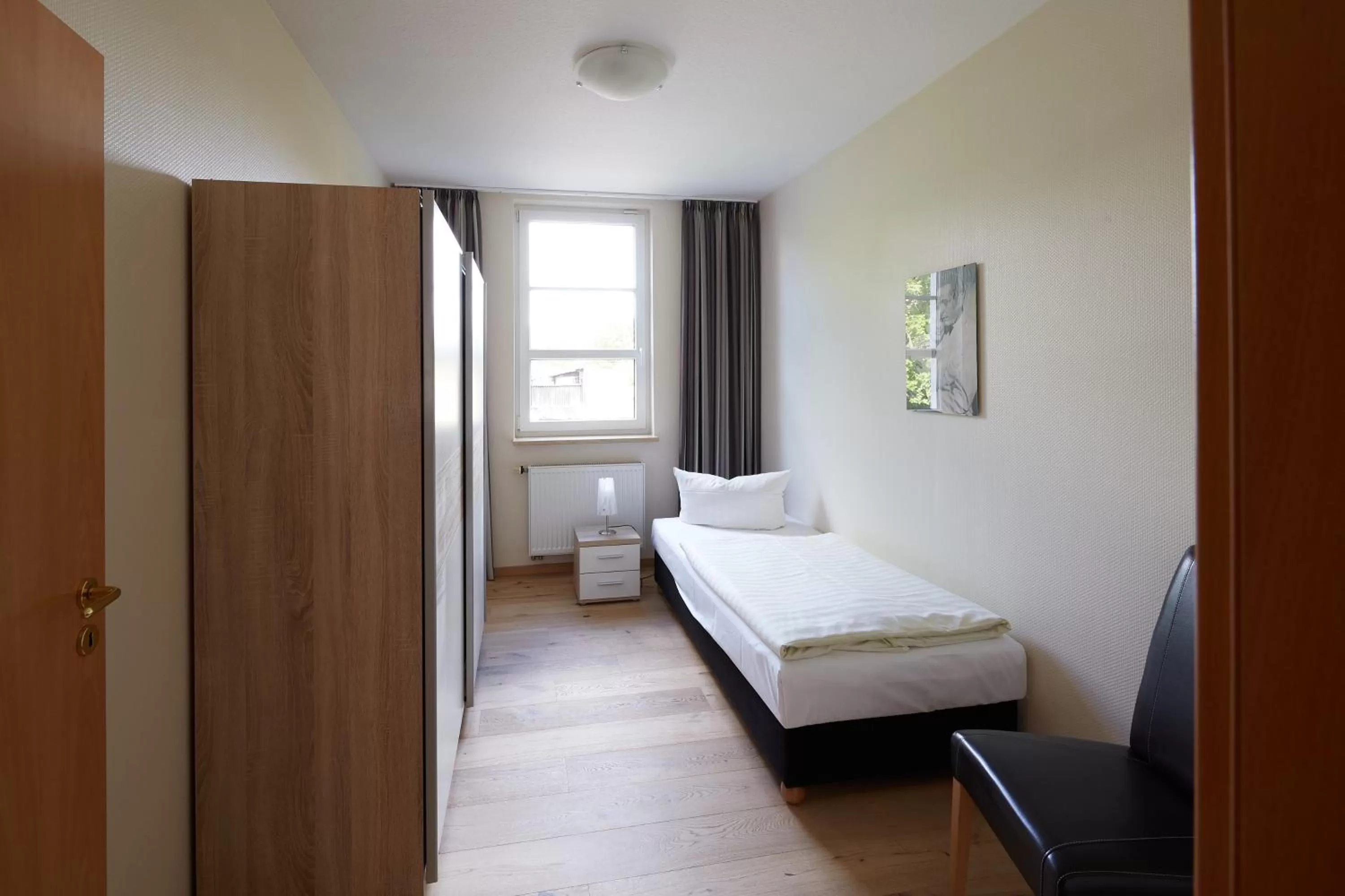 Bed in Hotel garni "Zum Eichwerder"