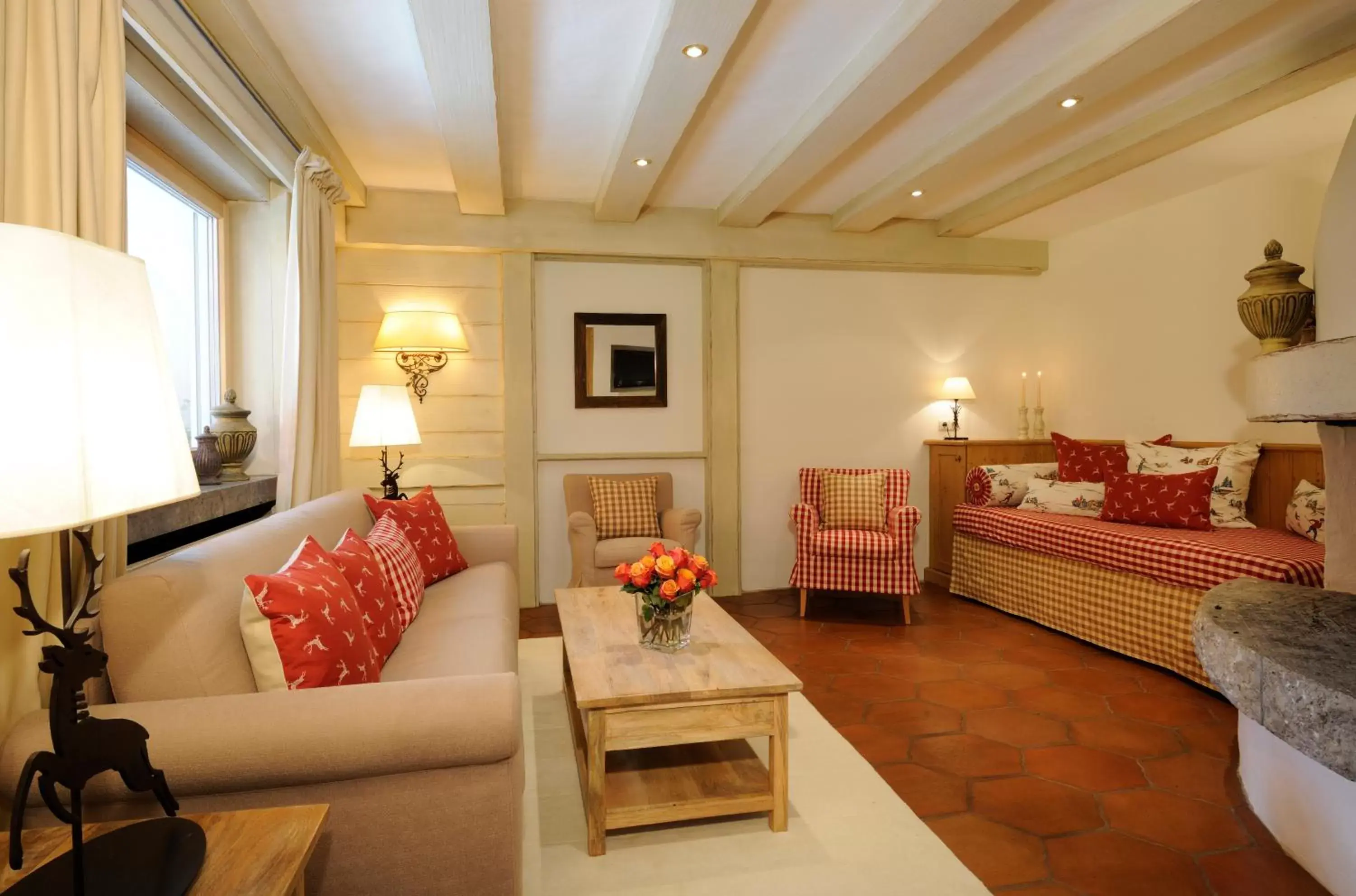 Living room in Hotel Staudacherhof History & Lifestyle