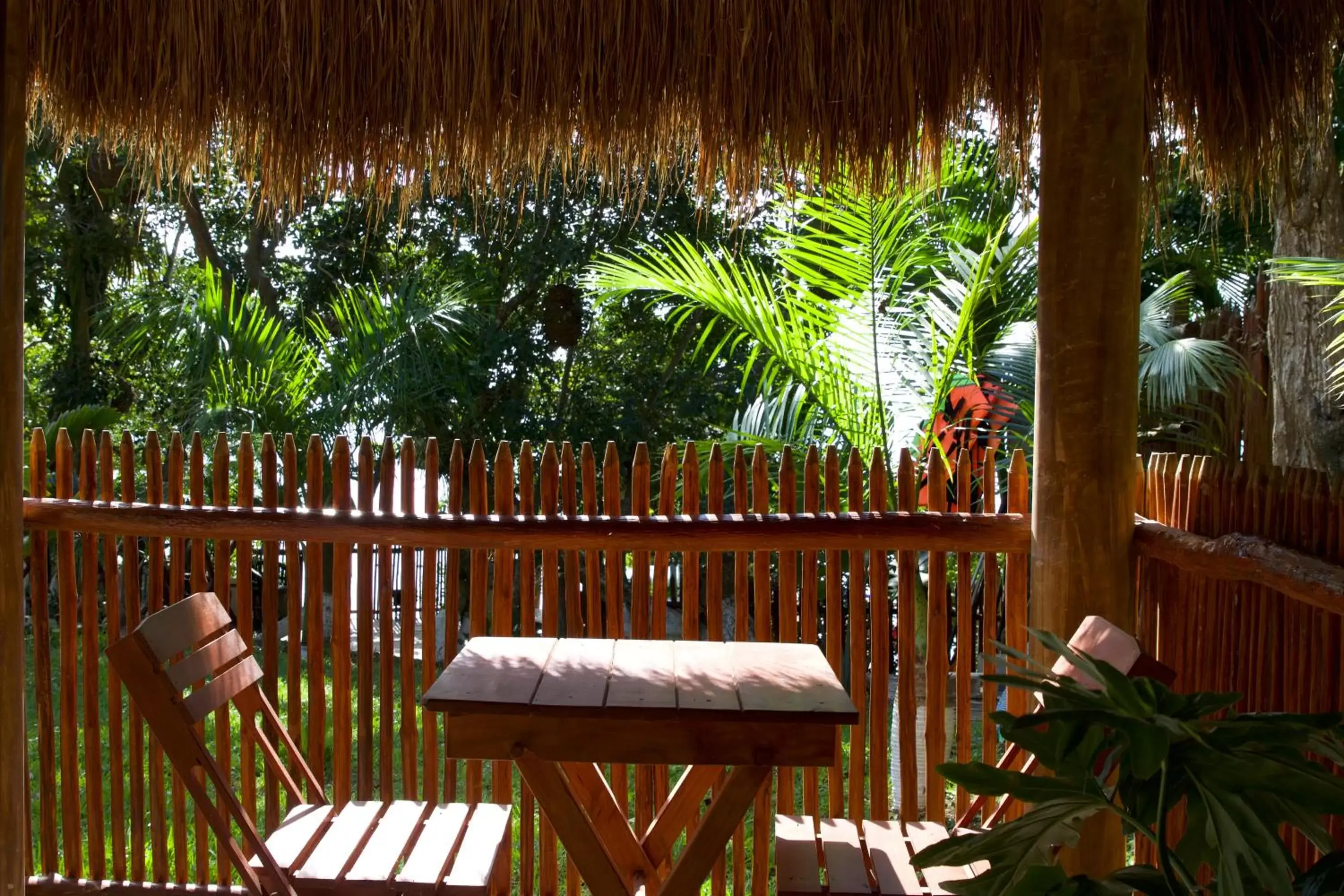 Garden view, Balcony/Terrace in Hotel Boutique Aurea