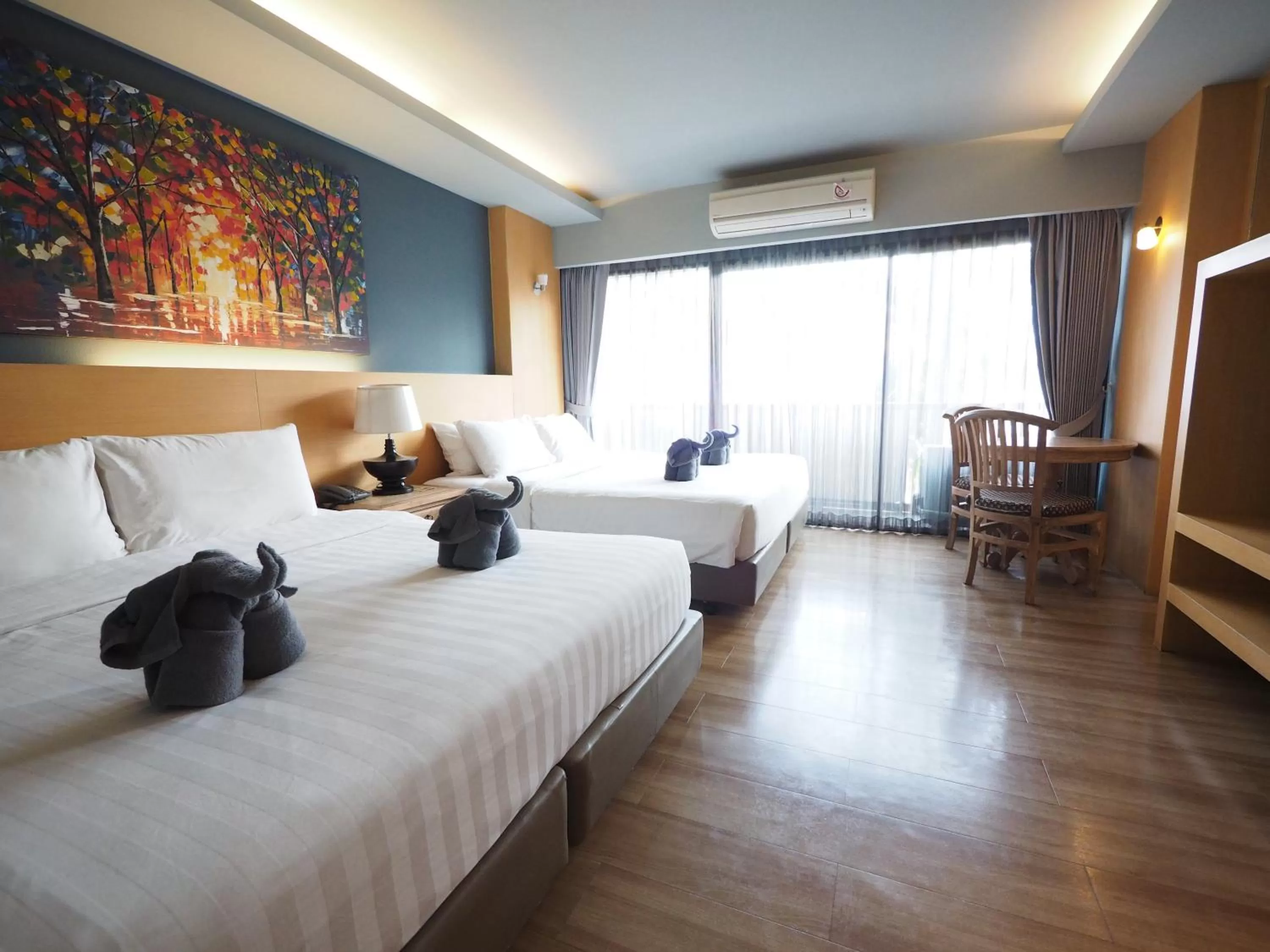 Bed in Le Naview @Prasingh