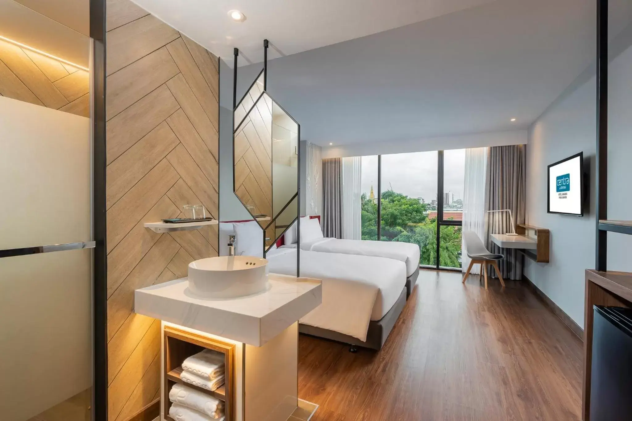 Bedroom in Centra by Centara Hotel Bangkok Phra Nakhon