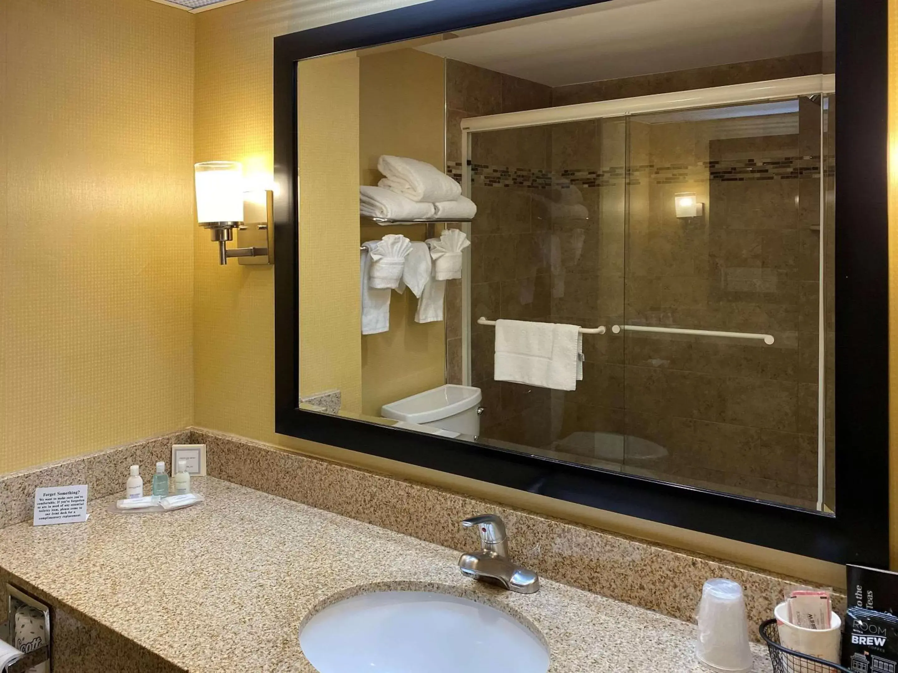 Photo of the whole room, Bathroom in Clarion Hotel & Conference Center Toms River