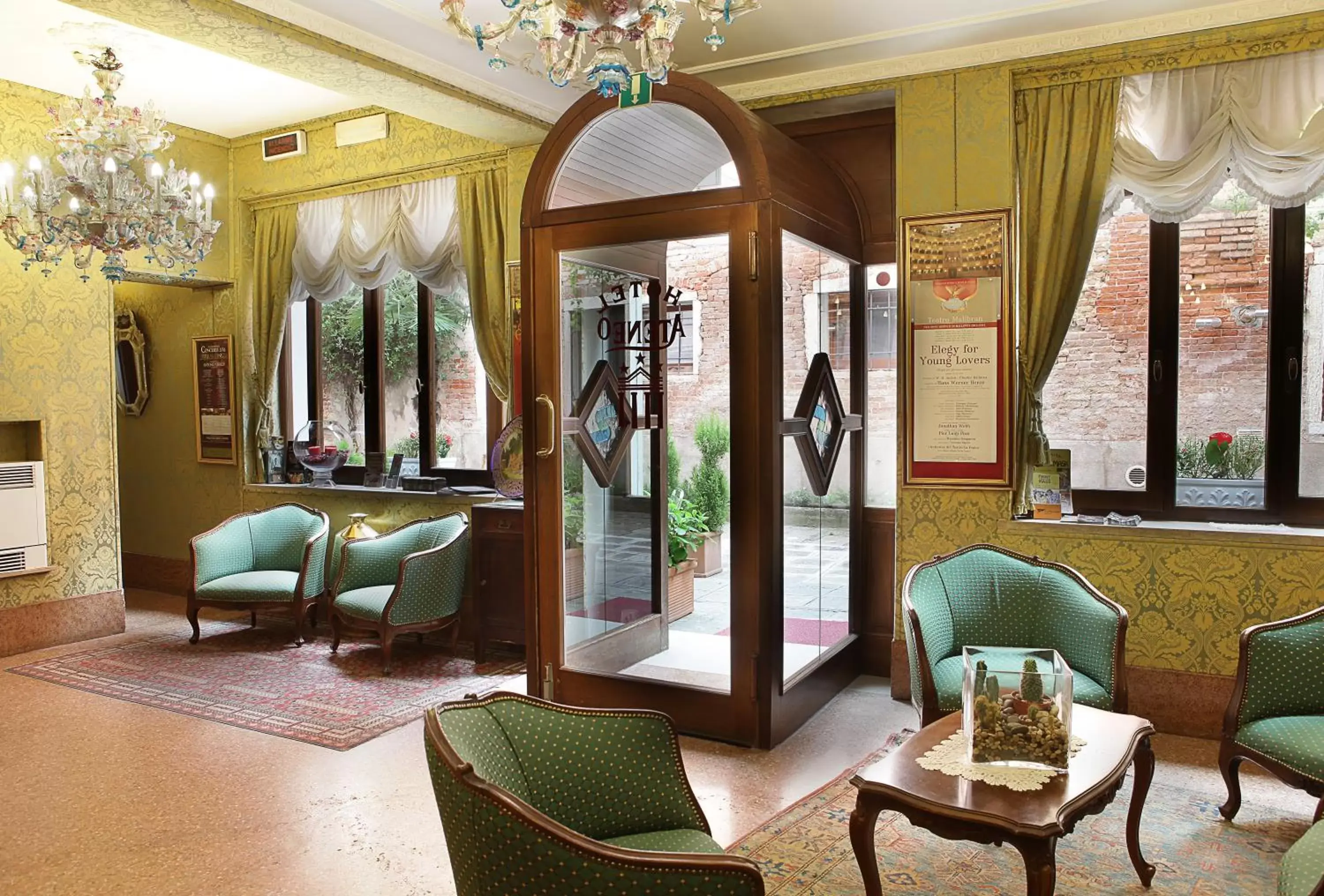 Decorative detail, Lobby/Reception in Hotel Ateneo