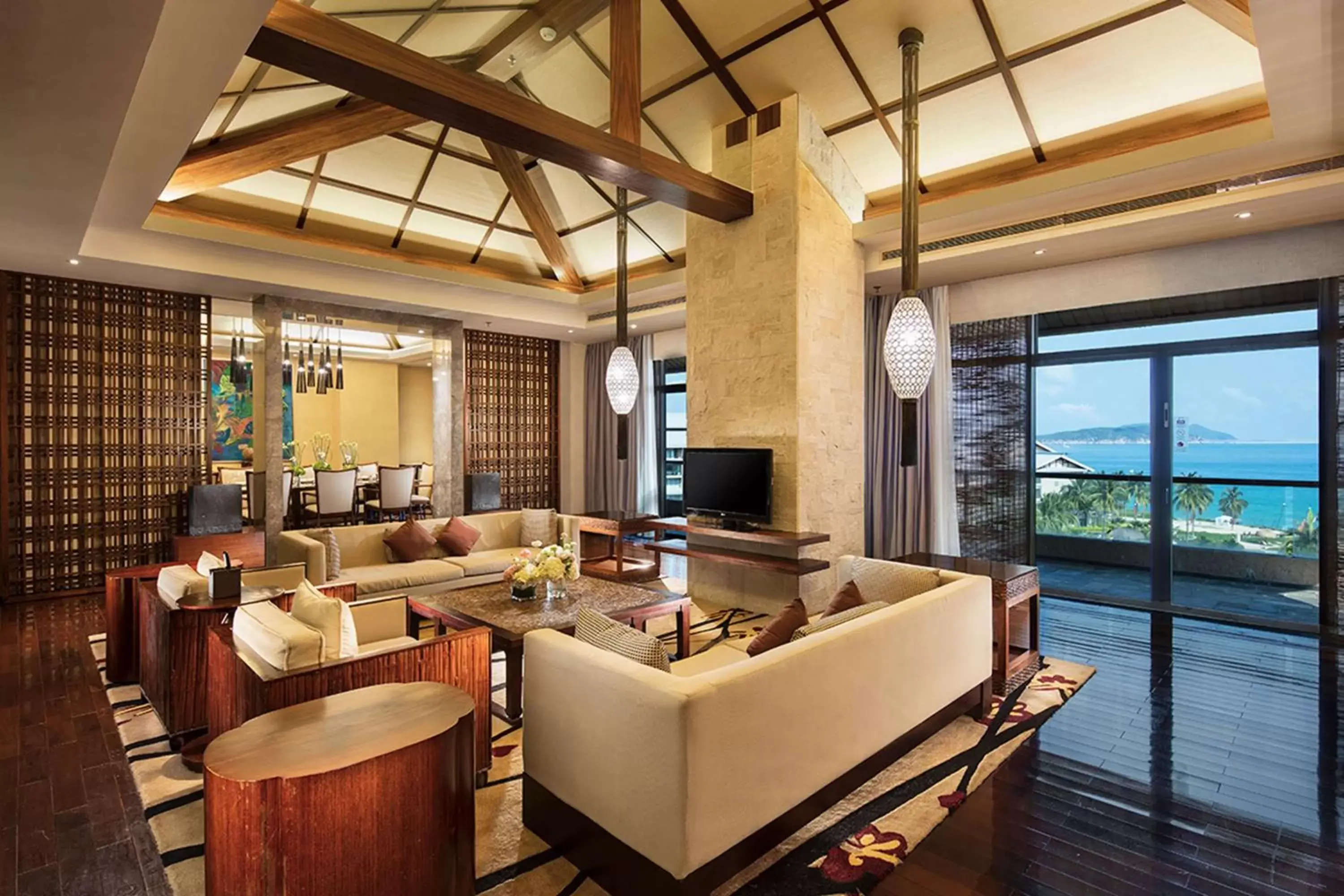 Bedroom in Hilton Sanya Yalong Bay Resort & Spa