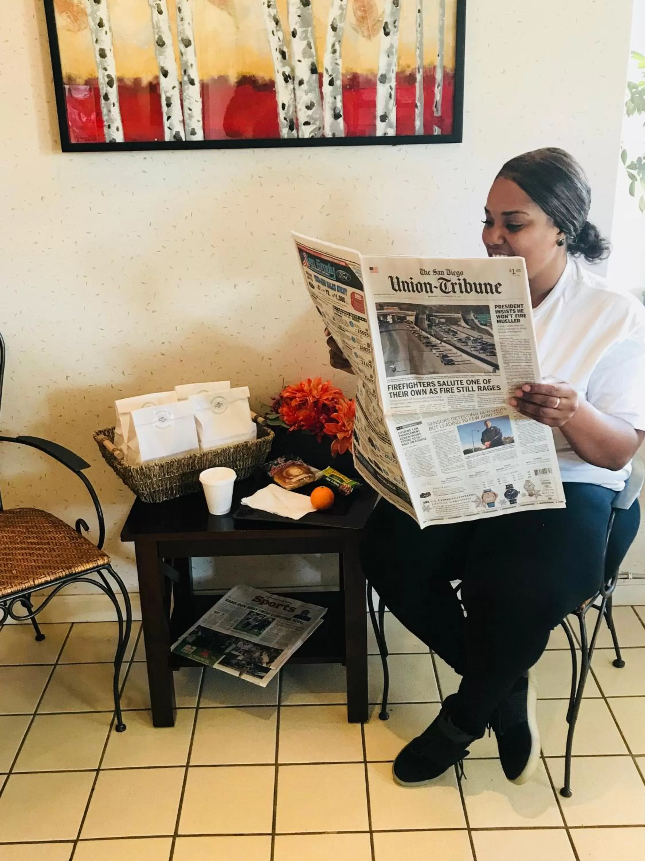 Breakfast in Americas Best Value Inn Loma Lodge