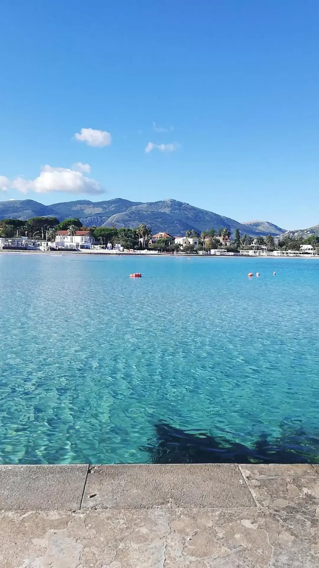 Beach in 215 addaura luxury room