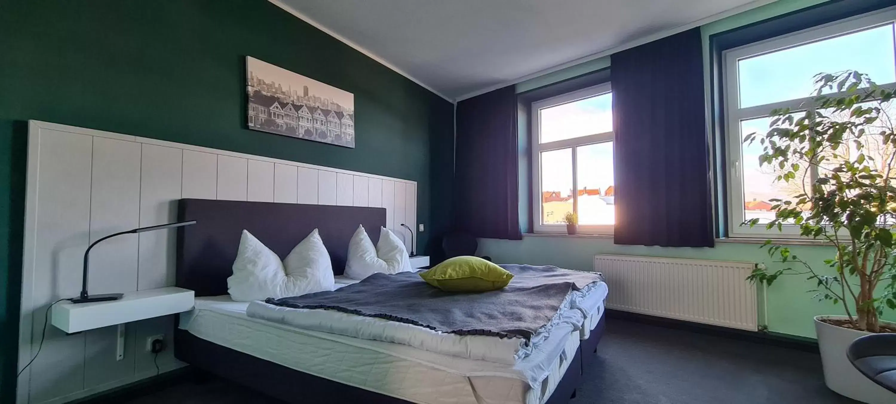 Comfort Double Room with Private Bathroom in Harz Hostel Comfort Double Room with Private Bathroom in Harz Hostel
