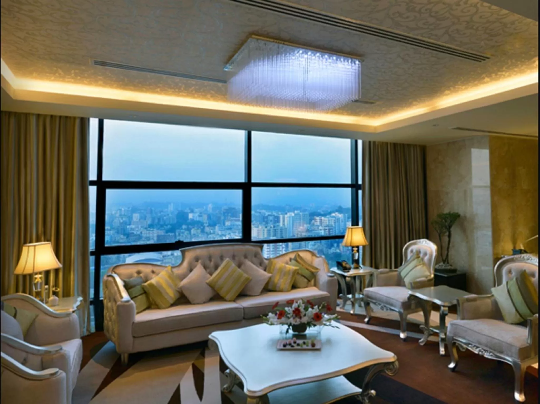 Seating area in Radisson Blu Chattogram Bay View