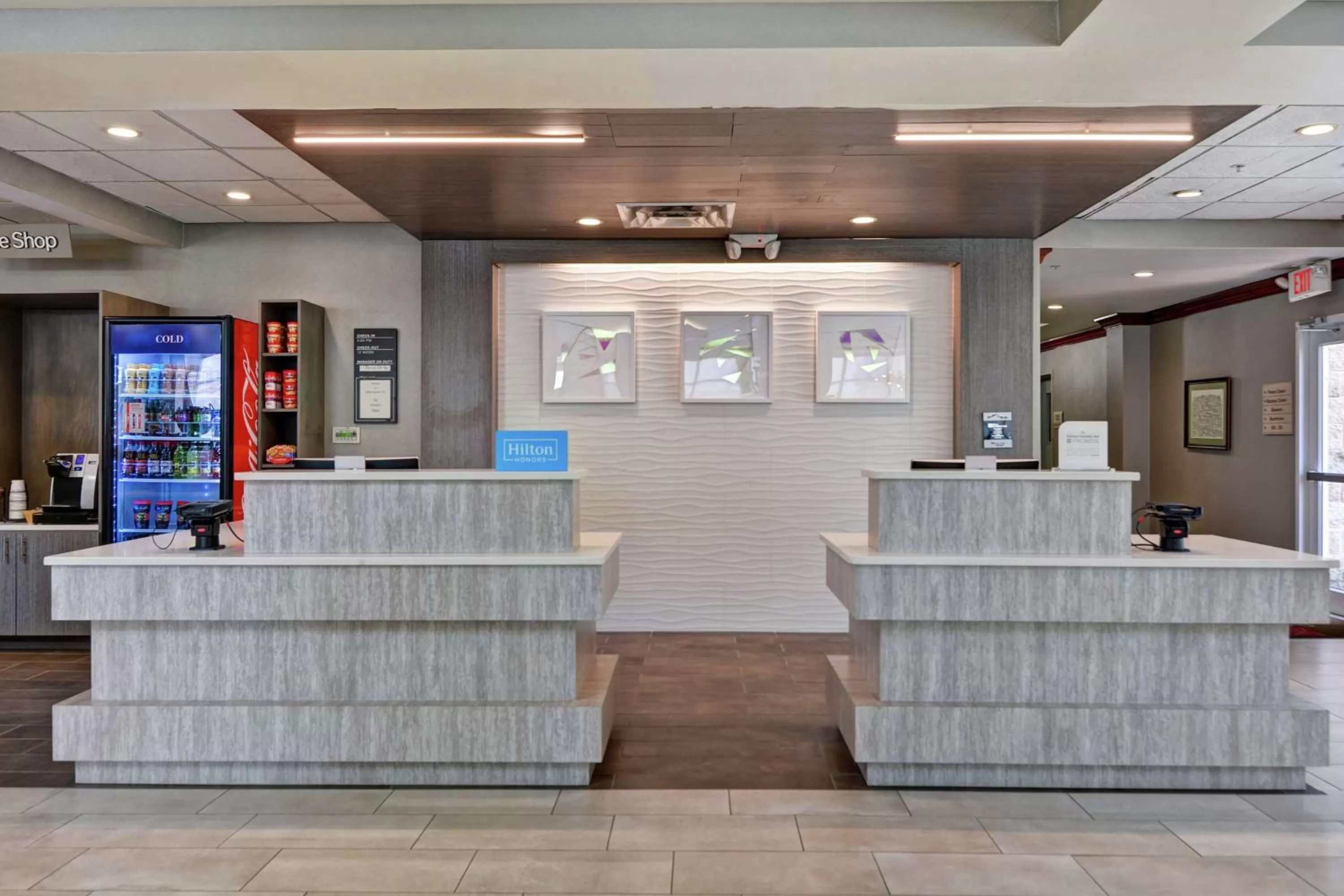 Lobby or reception in Hilton Garden Inn Conway