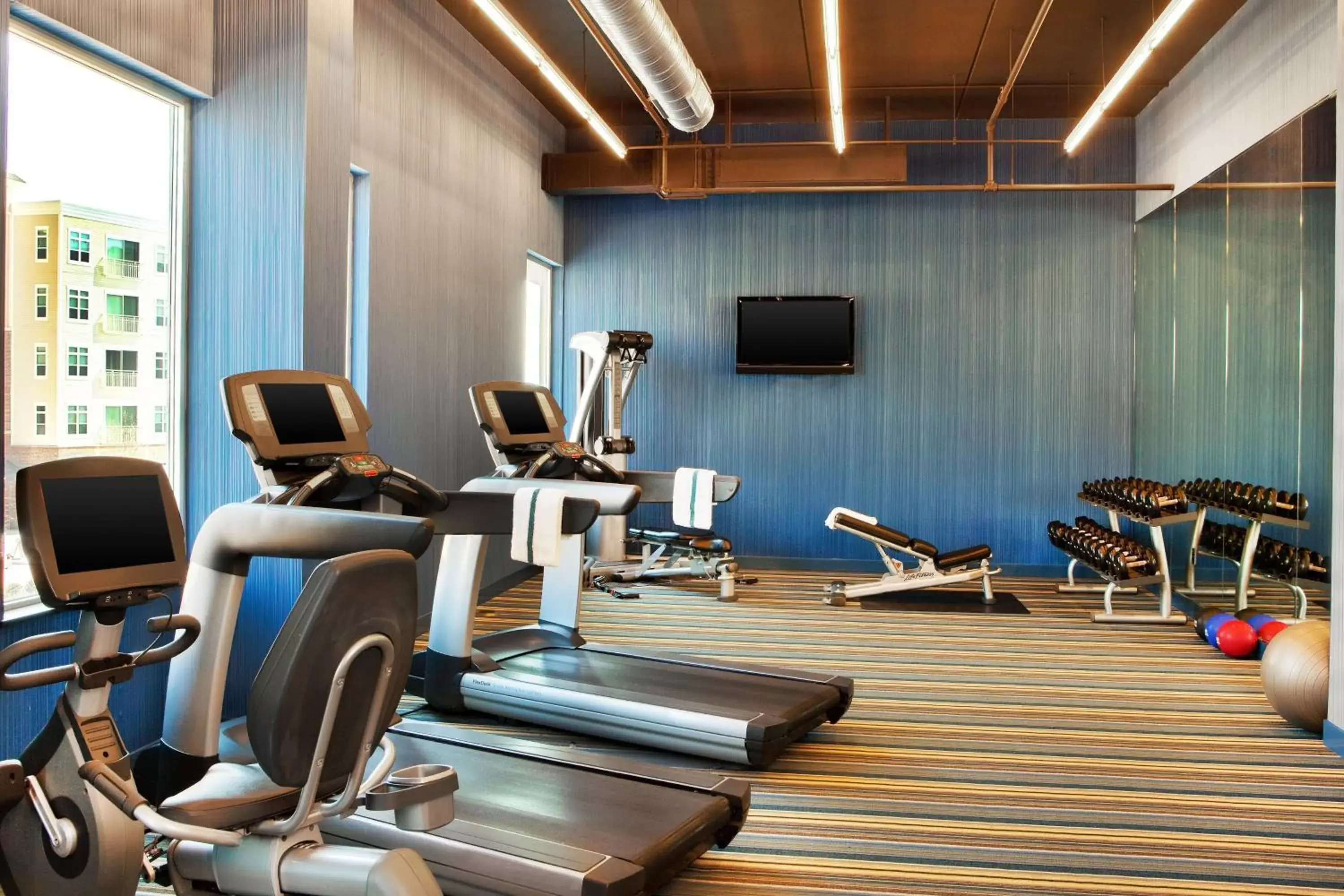 Fitness centre/facilities, Fitness Center/Facilities in Aloft Richmond West Short Pump