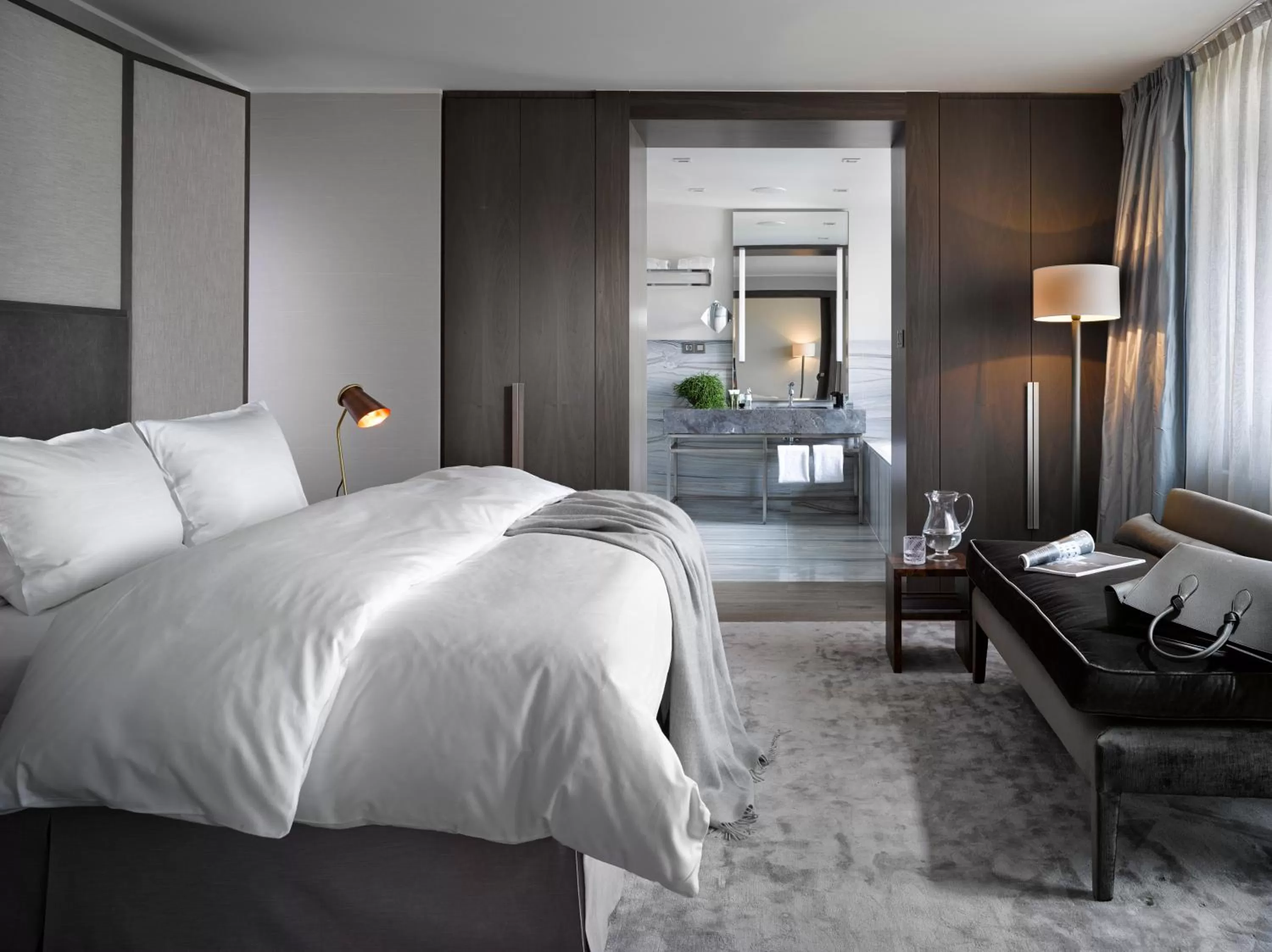 Bedroom, Bed in The Emblem Prague Hotel - Preferred Hotels & Resorts