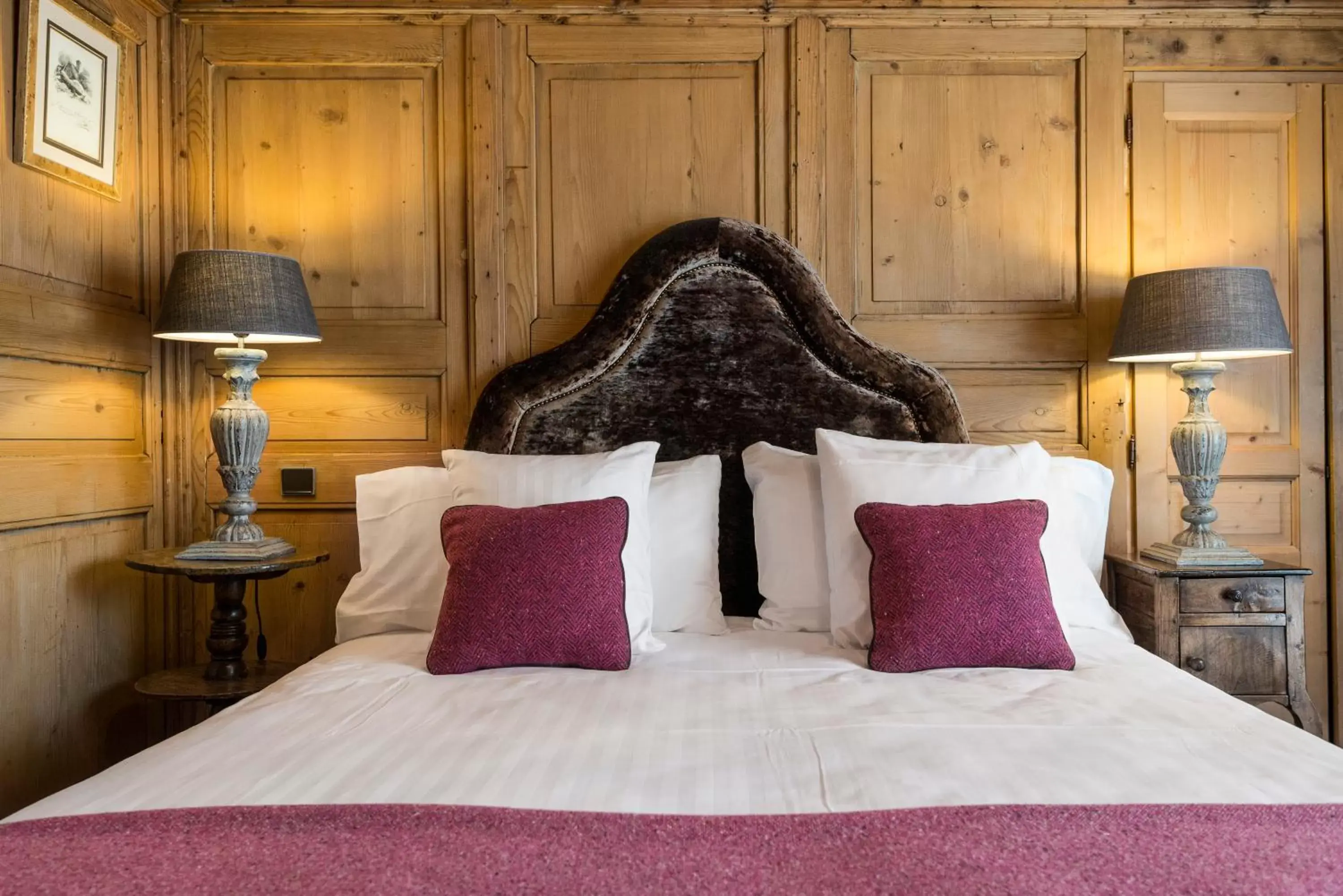 Double Room in Hotel Mont Blanc Megève