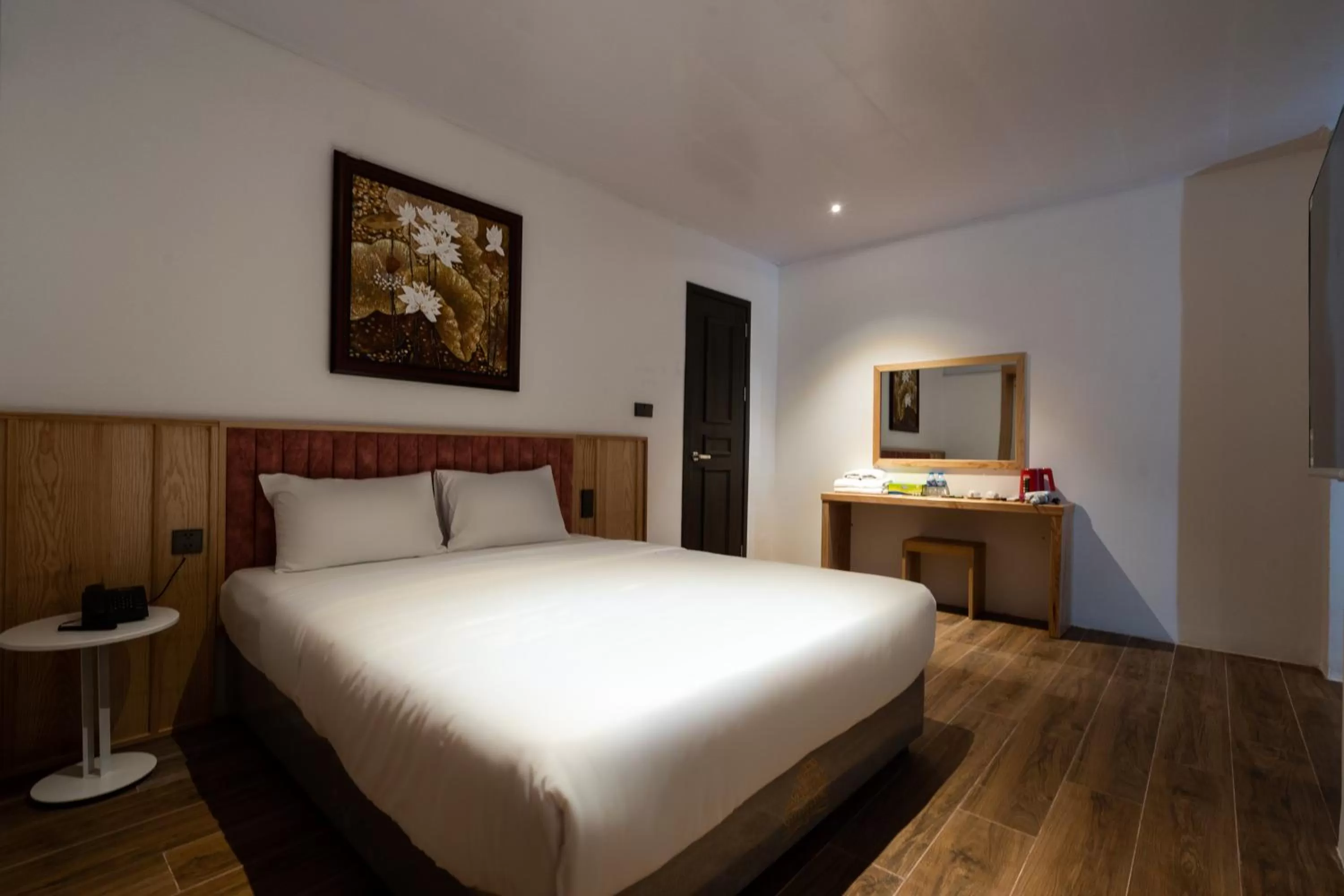 Bed in Haven Hut Hotel