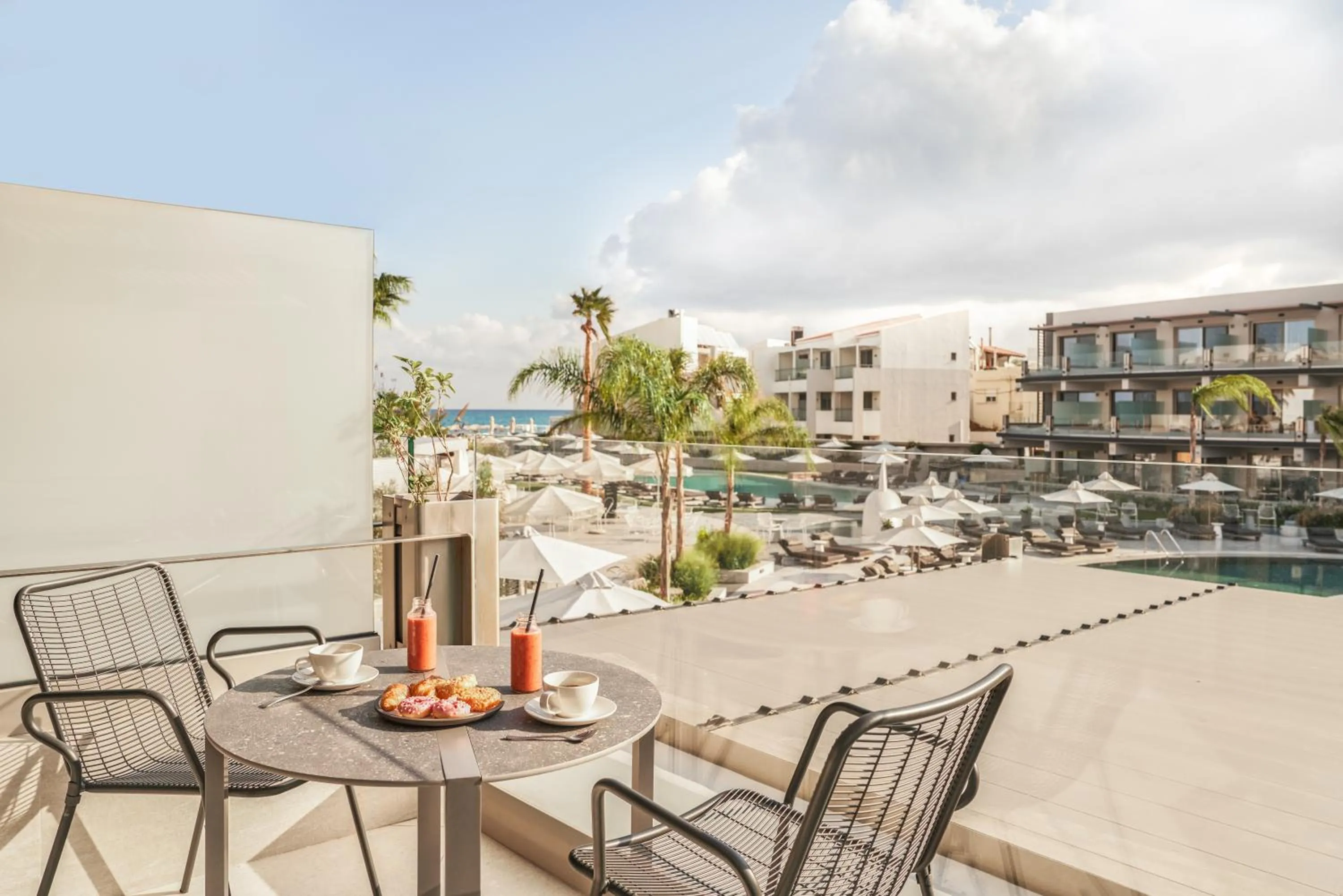 Balcony/Terrace in Nautilux Rethymno by Mage Hotels