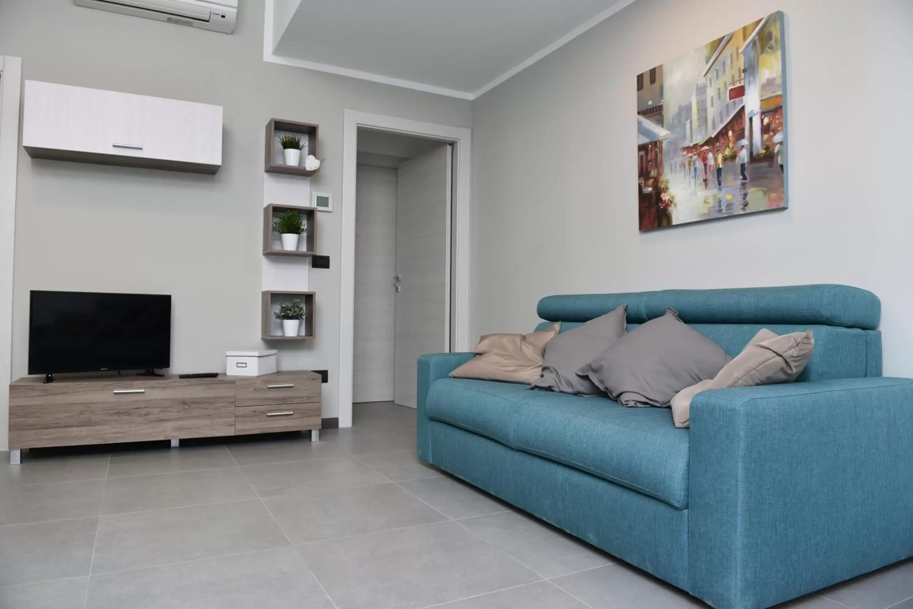 TV and multimedia, Seating Area in Lingotto Residence