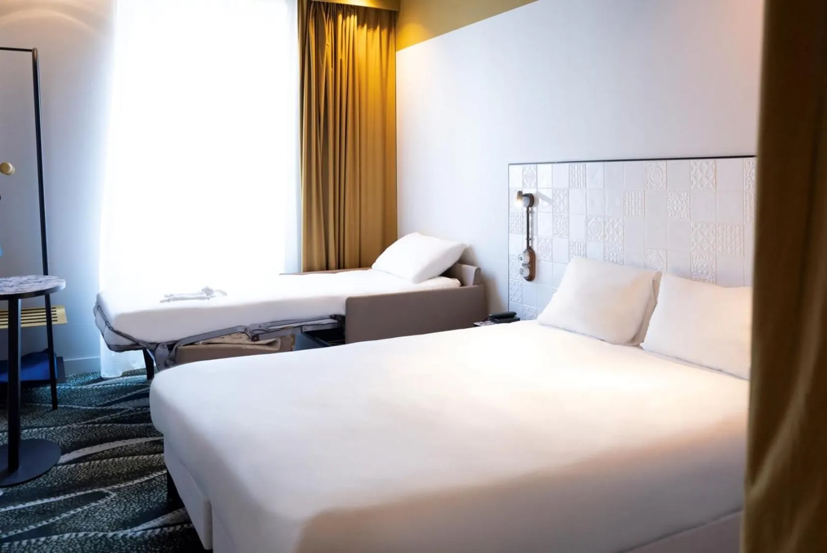 Bed in ibis Styles Paris Gare De Lyon TGV