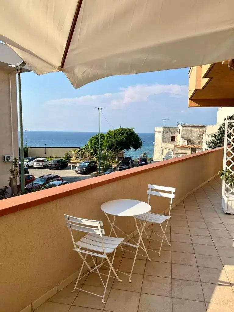 Balcony/Terrace in Arcobaleno Tropea centro