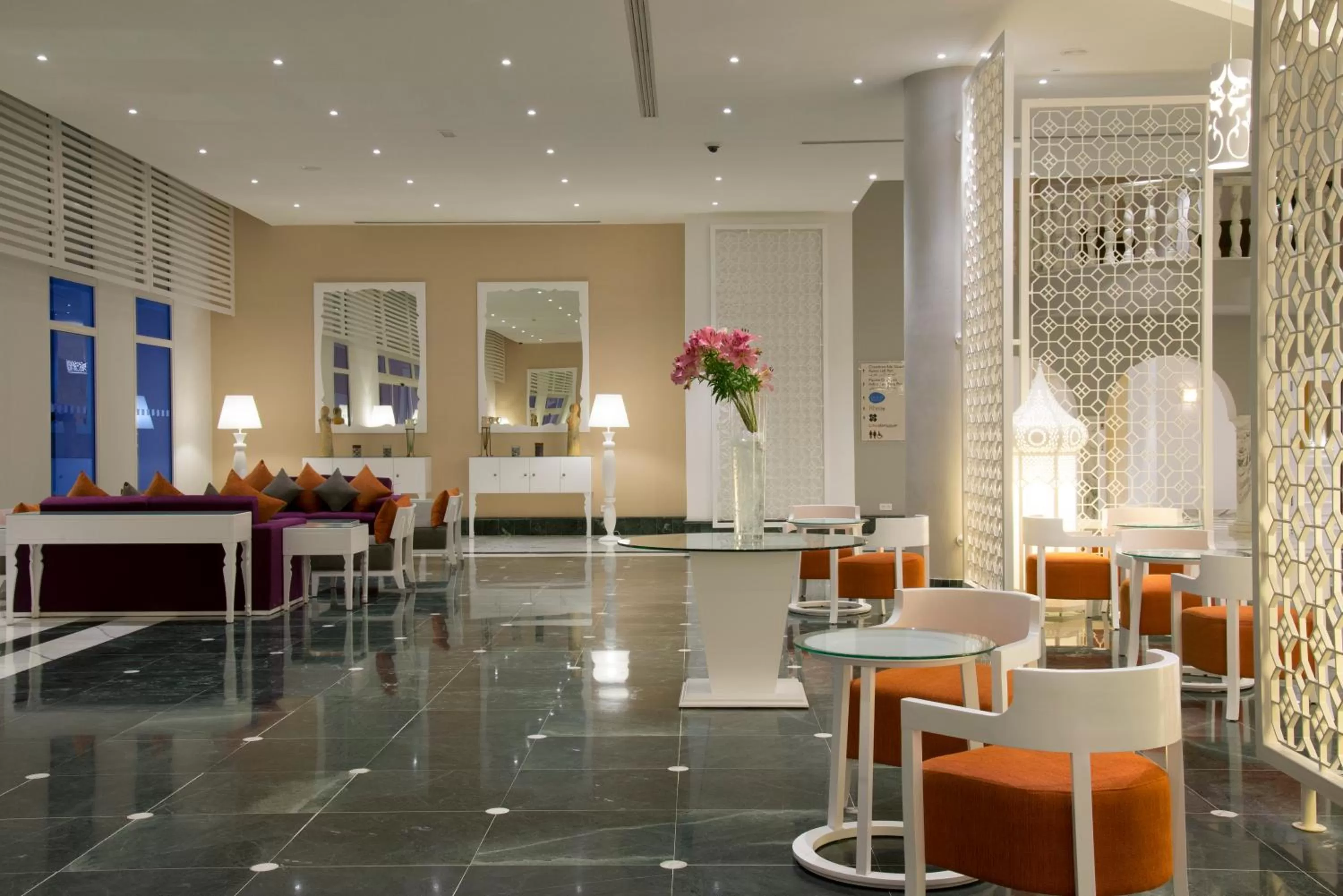 Lobby or reception in Radisson Blu Resort & Thalasso Hammamet