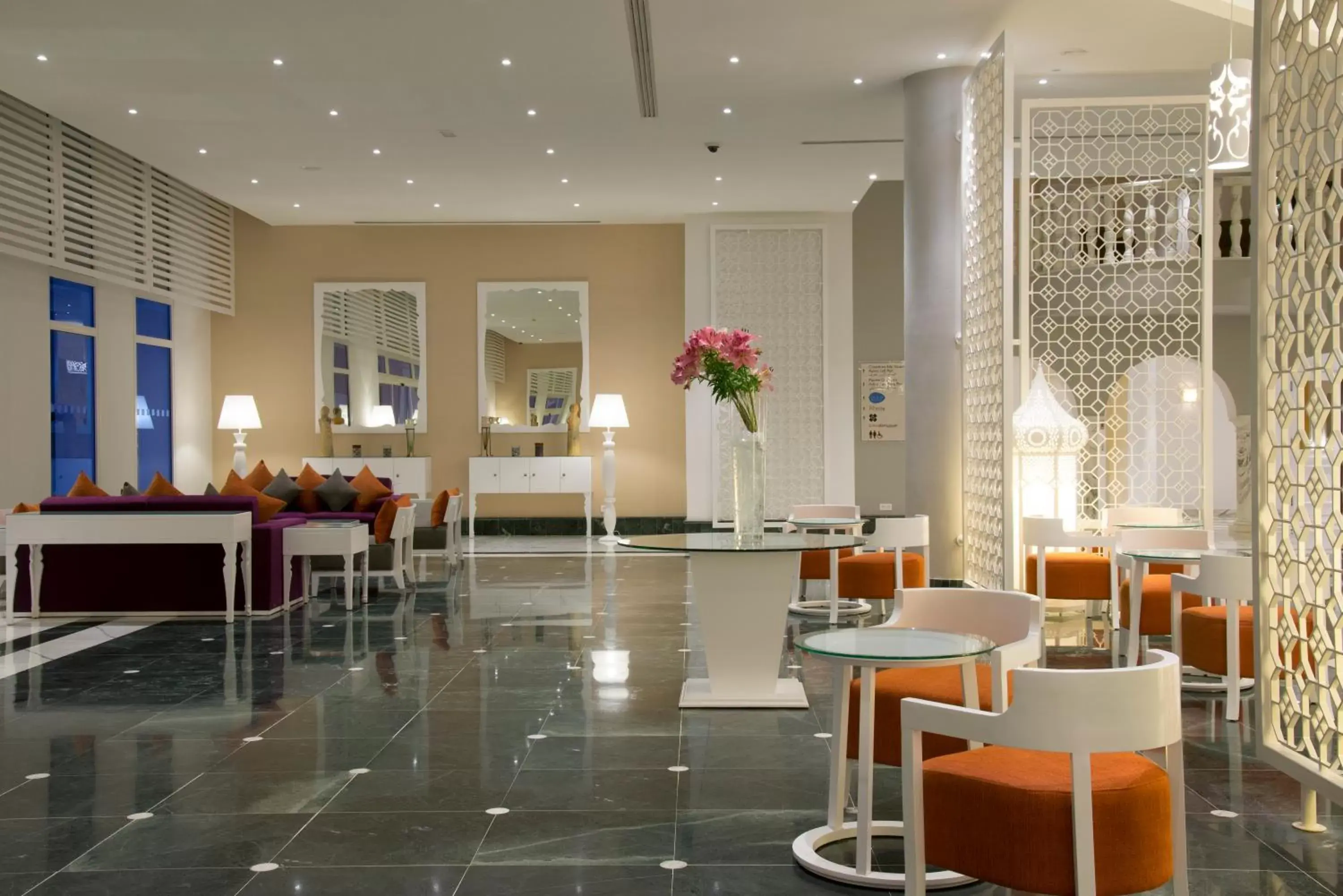 Lobby or reception, Restaurant/Places to Eat in Radisson Blu Resort & Thalasso Hammamet