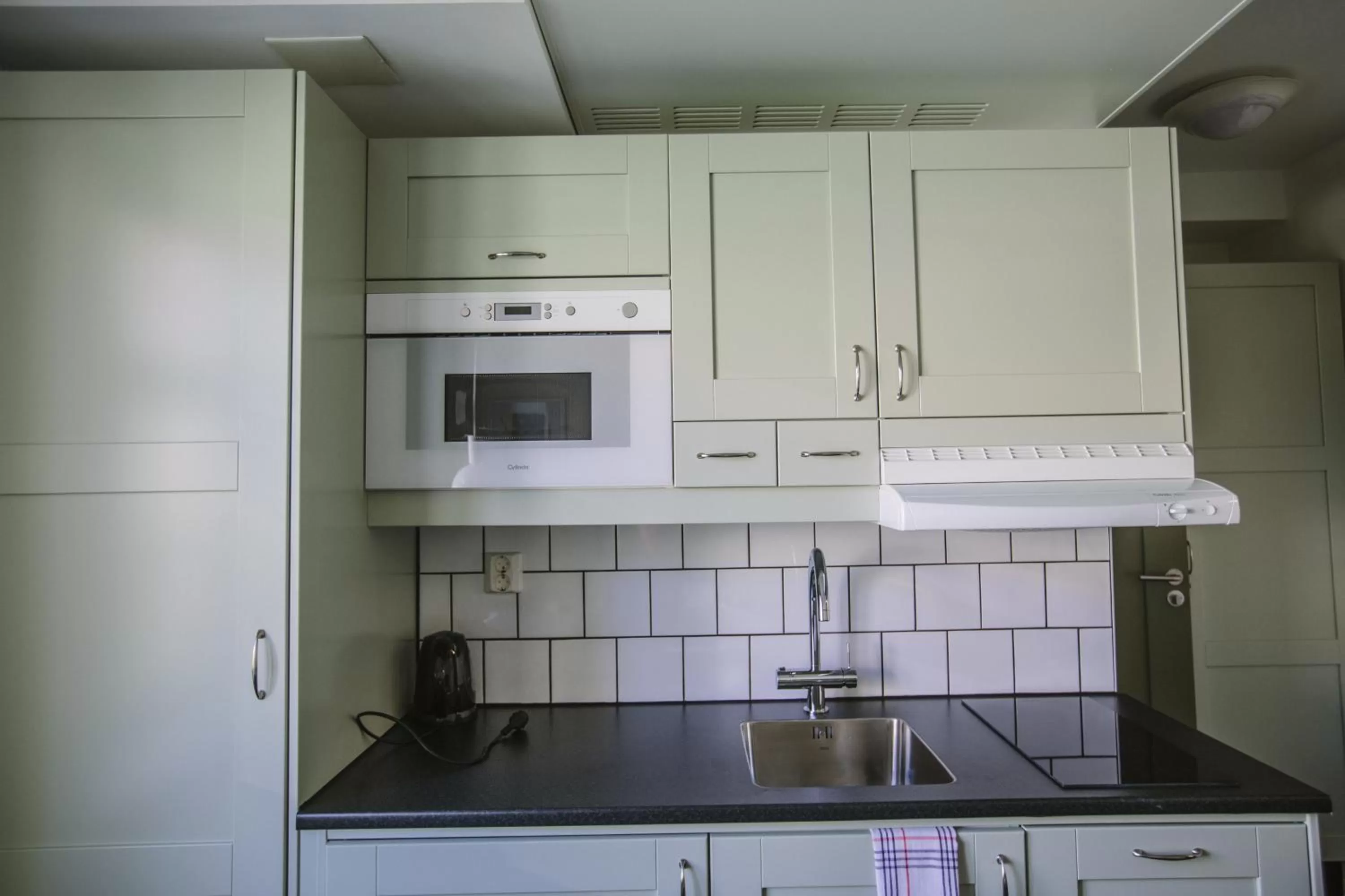 Kitchen or kitchenette in Best Western Plus Hotell Nordic Lund