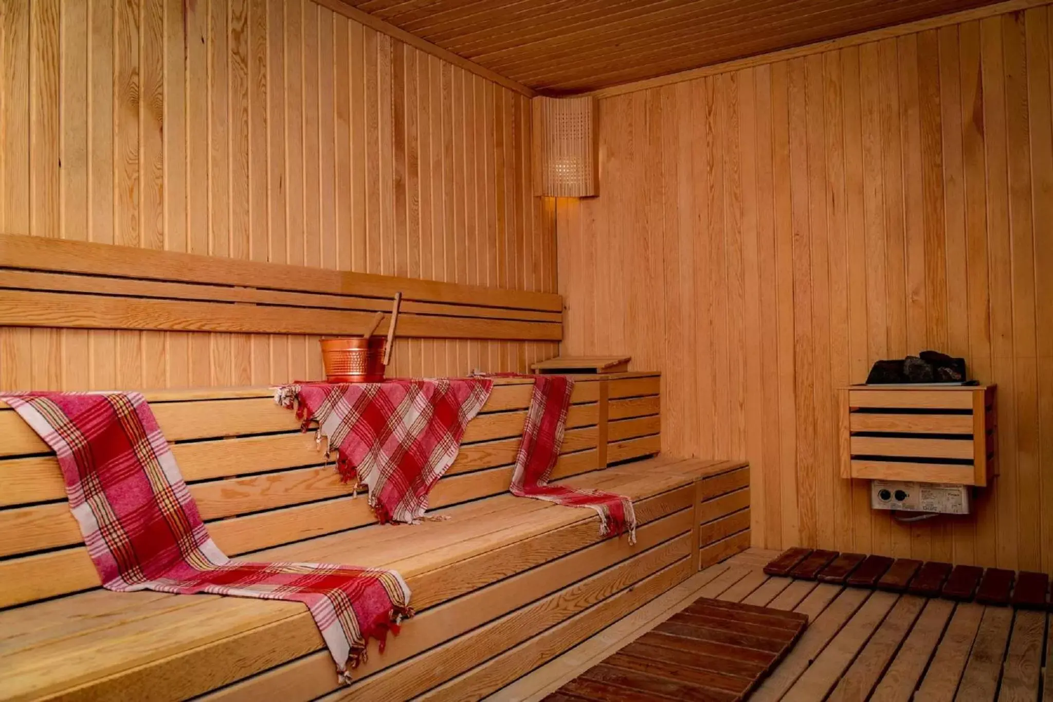 Sauna in Seven Hills Palace & Spa