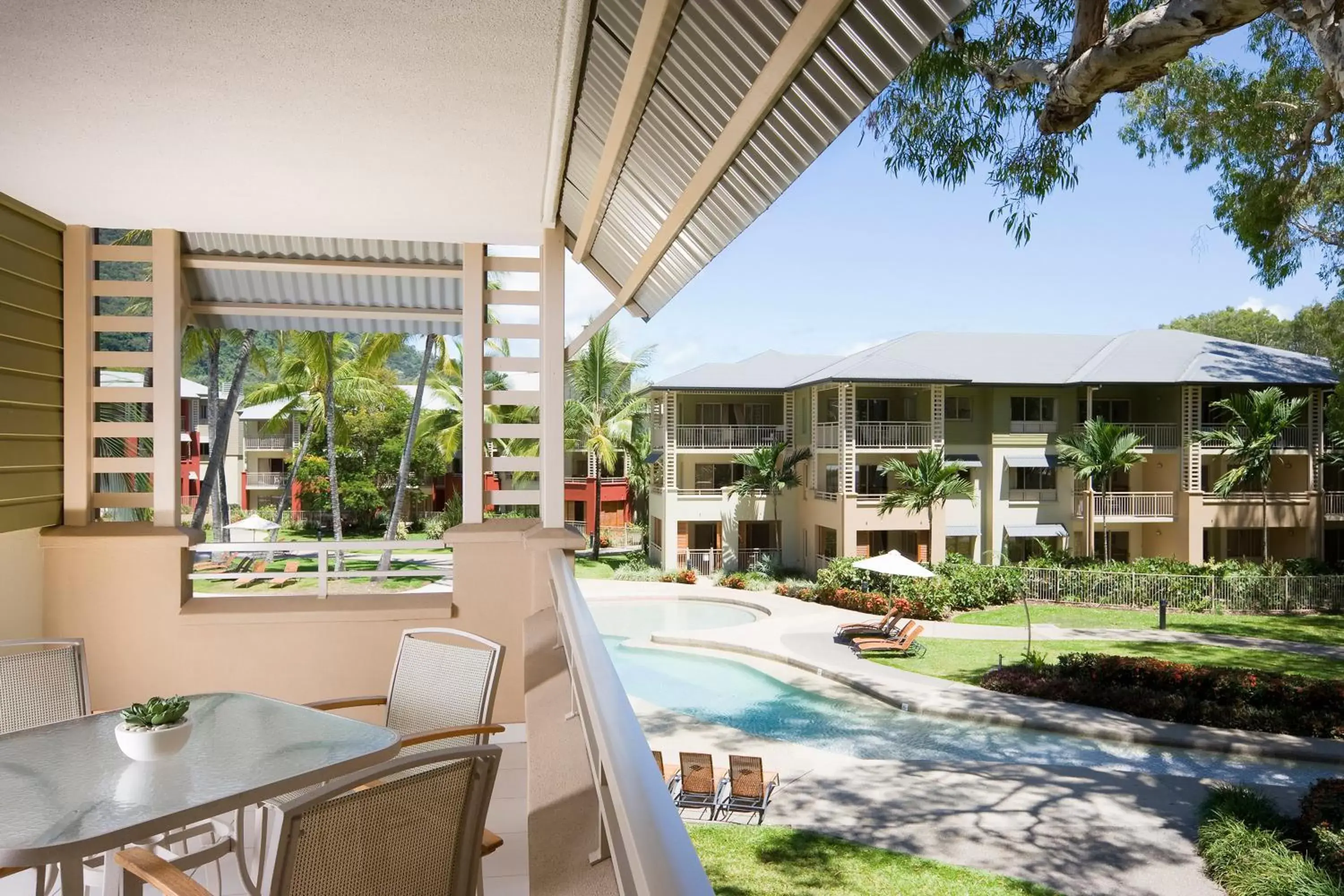 Balcony/Terrace, Swimming Pool in Mantra Amphora